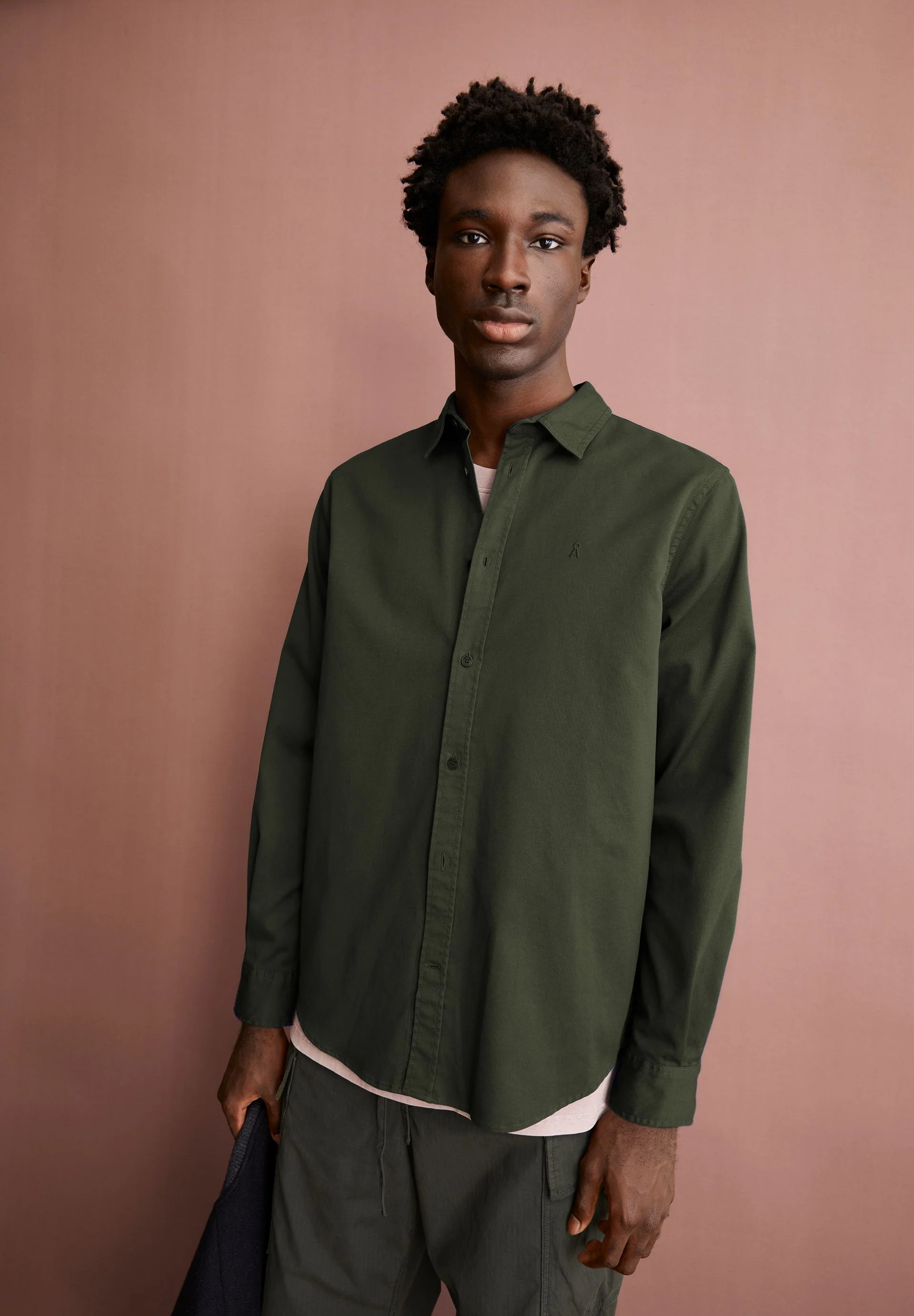 GIAALO OVERSHIRT | forest pine - Image 4