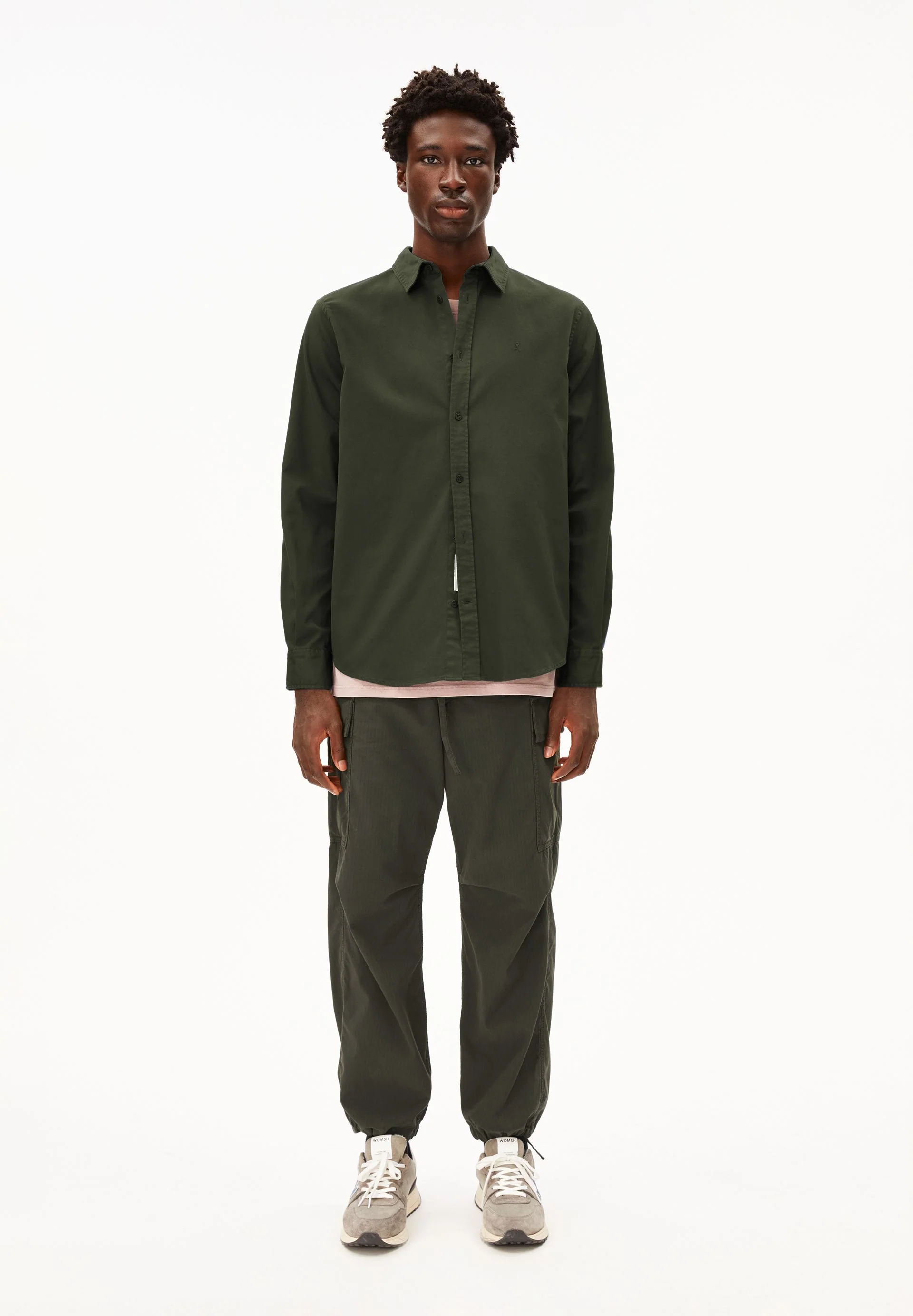 GIAALO OVERSHIRT | forest pine - Image 5