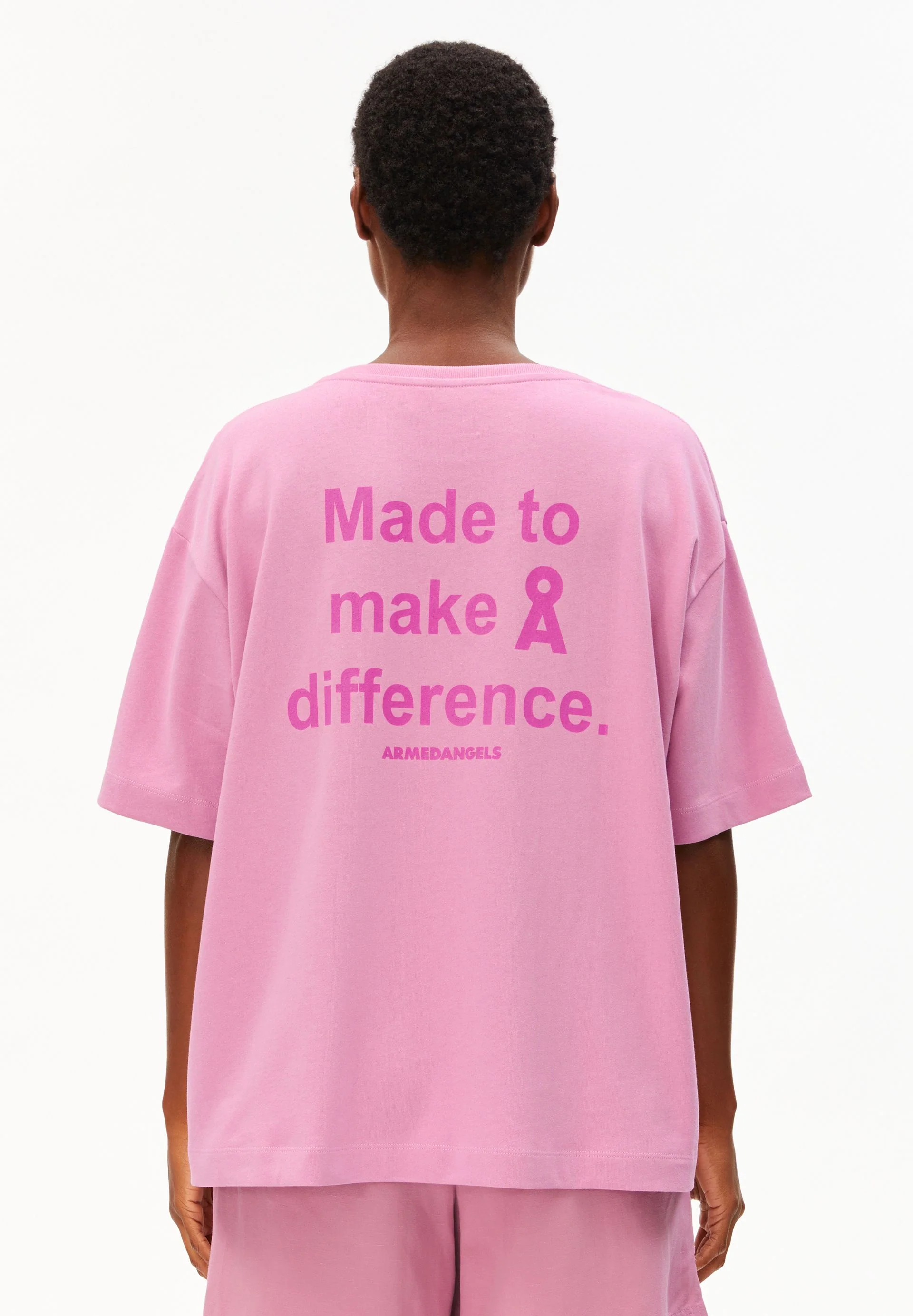 GIANNAA DIFFERENCE T-SHIRT | washed berry - Image 2