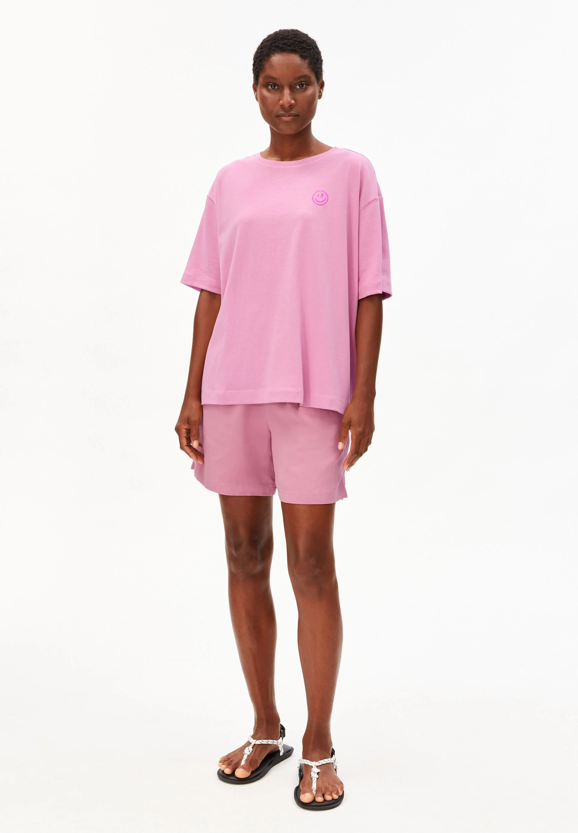 GIANNAA DIFFERENCE T-SHIRT | washed berry - Image 5