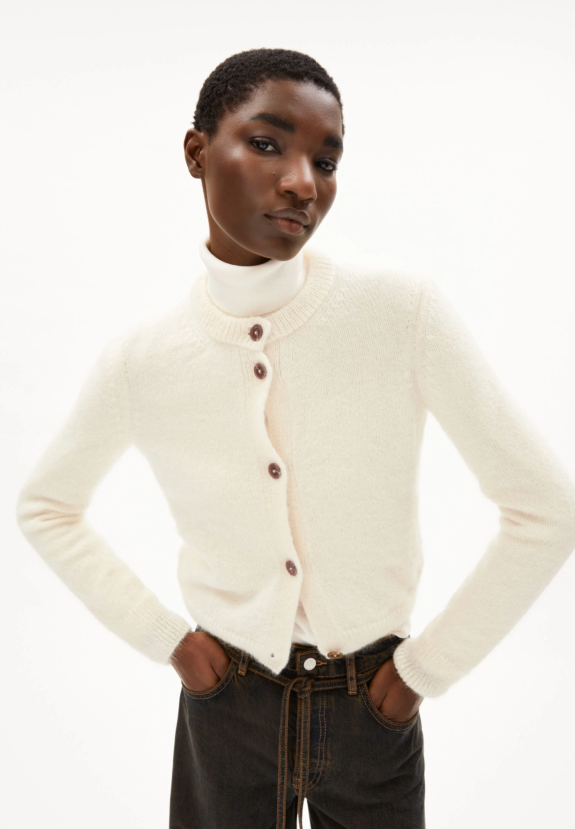 GILAAH MOHAIR | oatmilk - Image 3