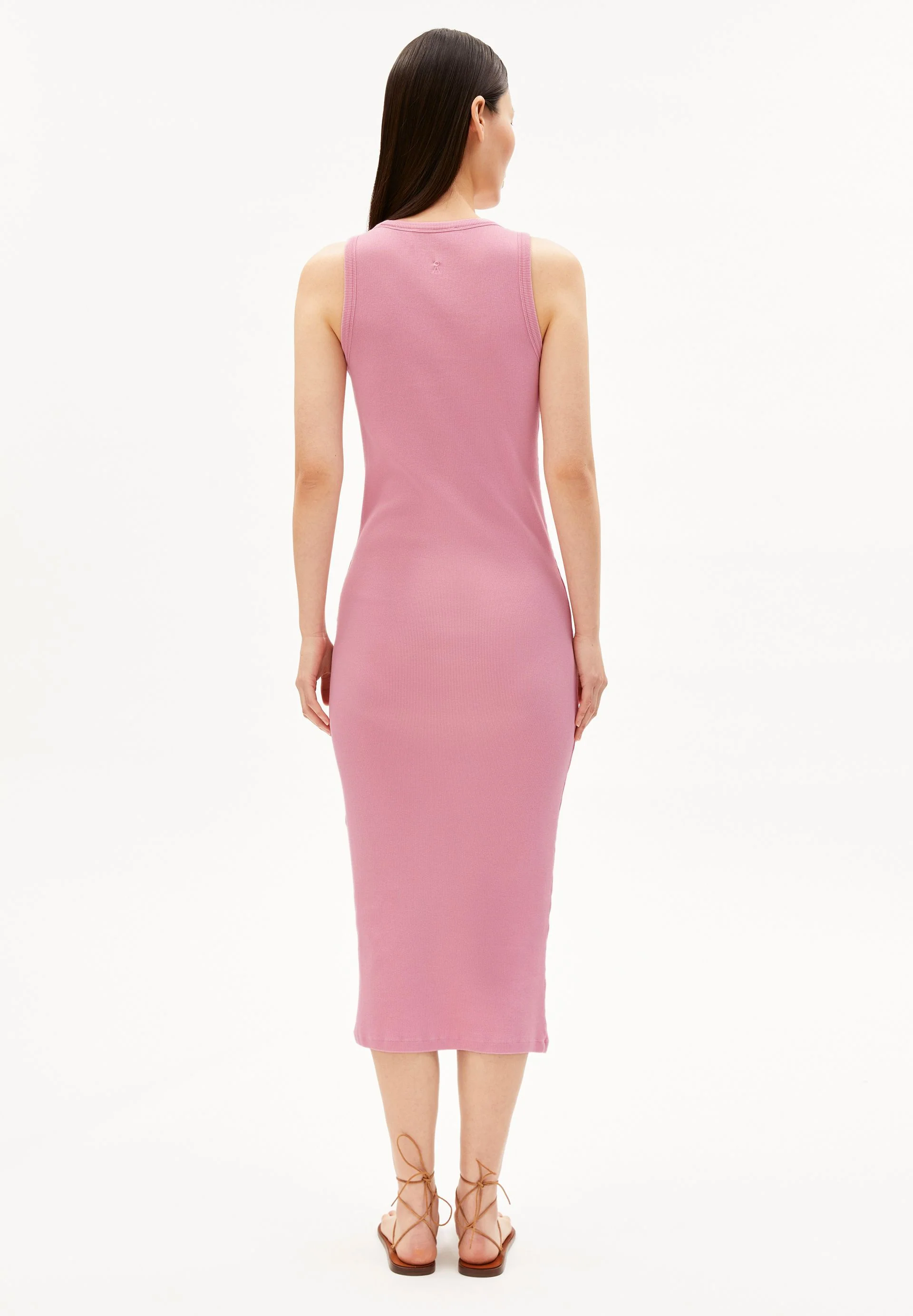 GMT DYE BODYCON RIPP-KLEID | washed berry - Image 2