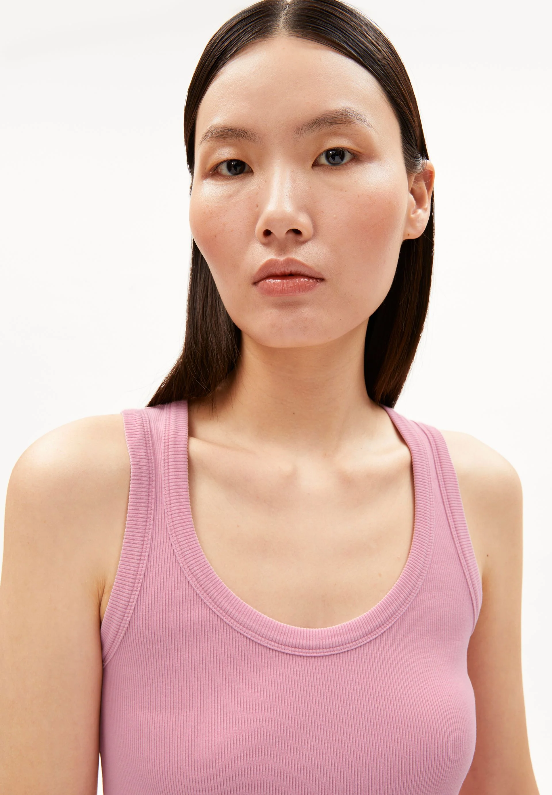 GMT DYE BODYCON RIPP-KLEID | washed berry - Image 3