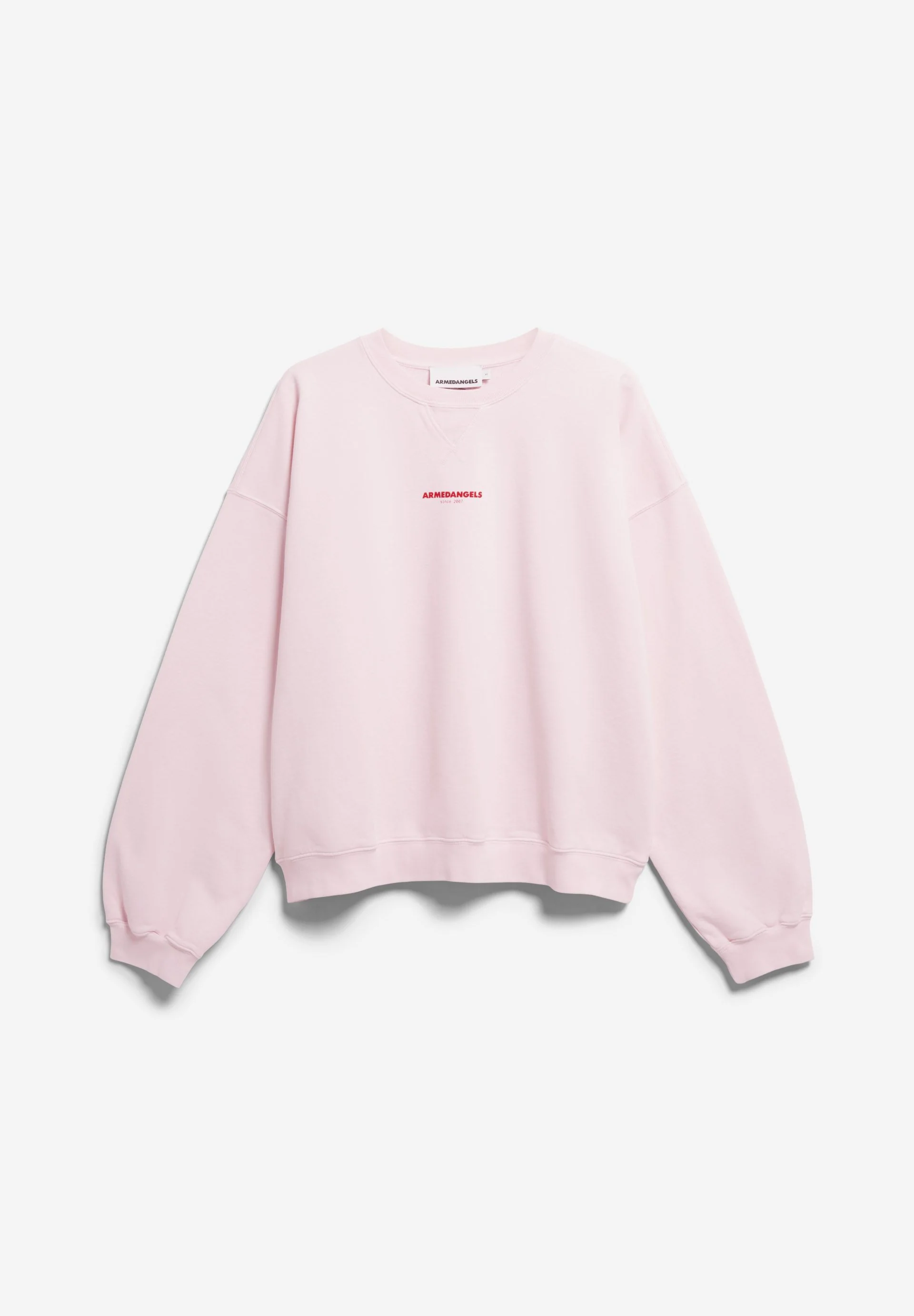 GMT DYE CREWNECK SWEATSHIRT | pink mist - Image 6