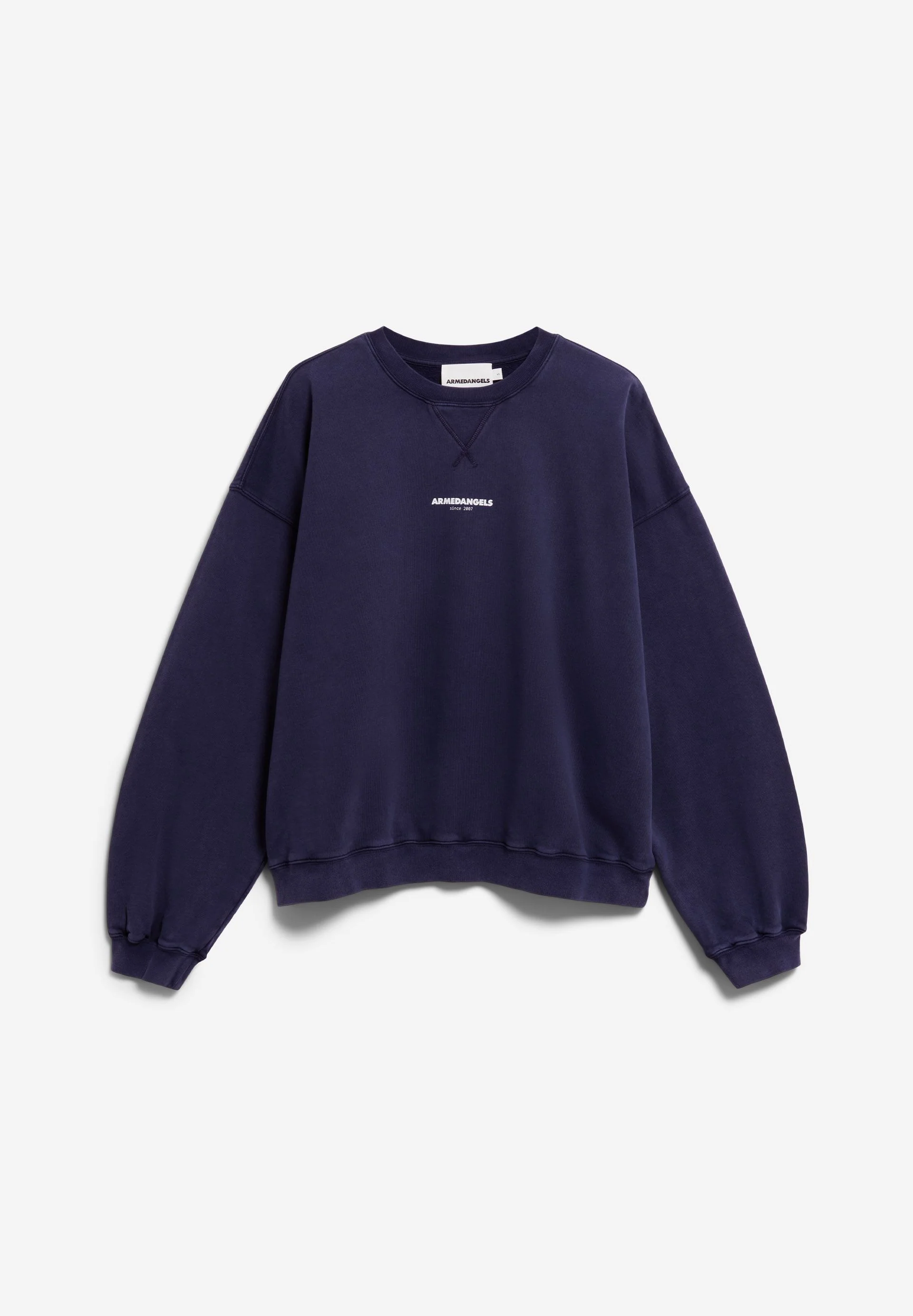 GMT DYE CREWNECK SWEATSHIRT | tinted navy - Image 6