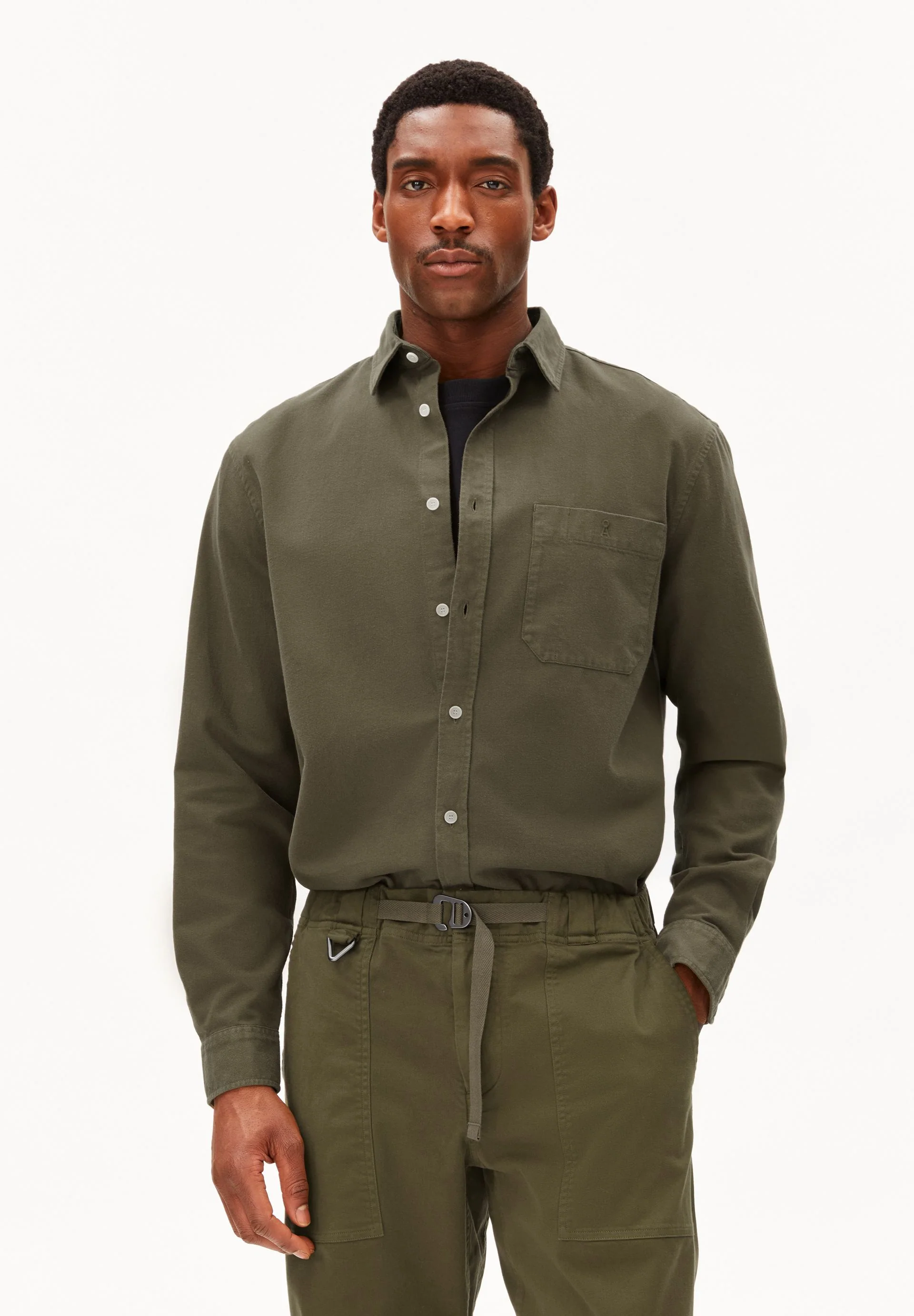 GMT DYE LINO LONGSLEEVE SHIRT - Image 2