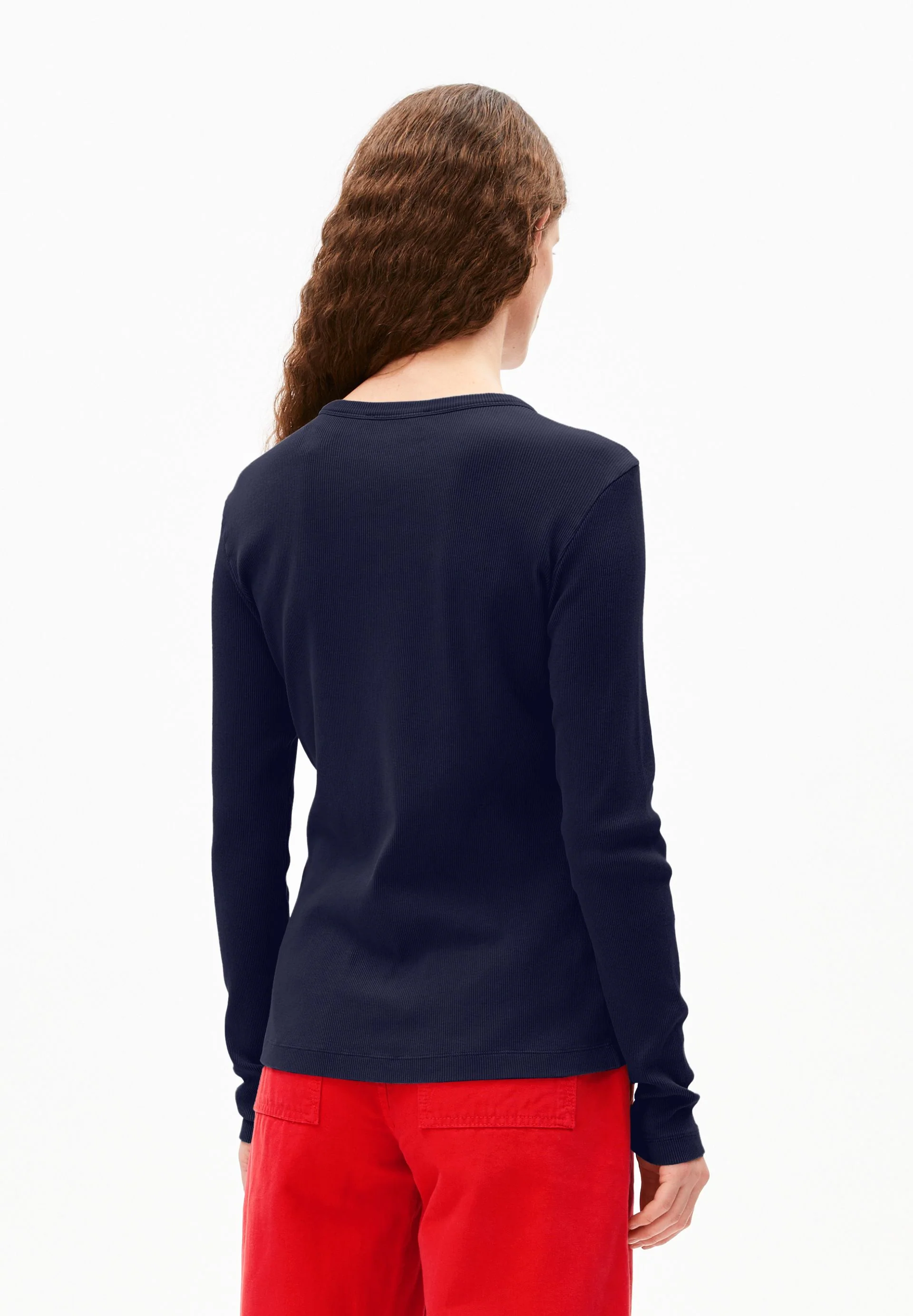 GMT DYE RIPP-LANGARMSHIRT | tinted navy - Image 2
