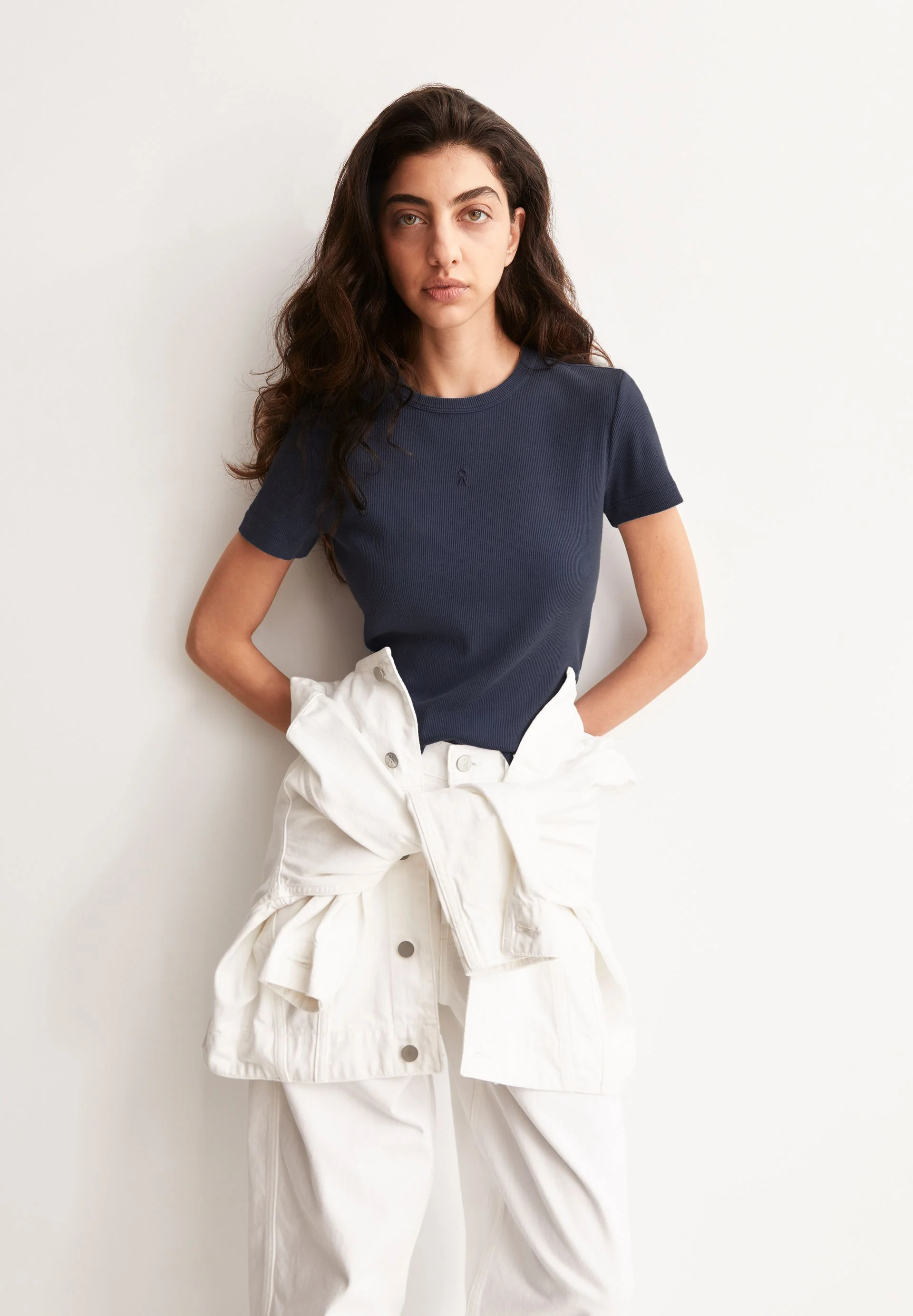GMT DYE RIPP-T-SHIRT | tinted navy - Image 4