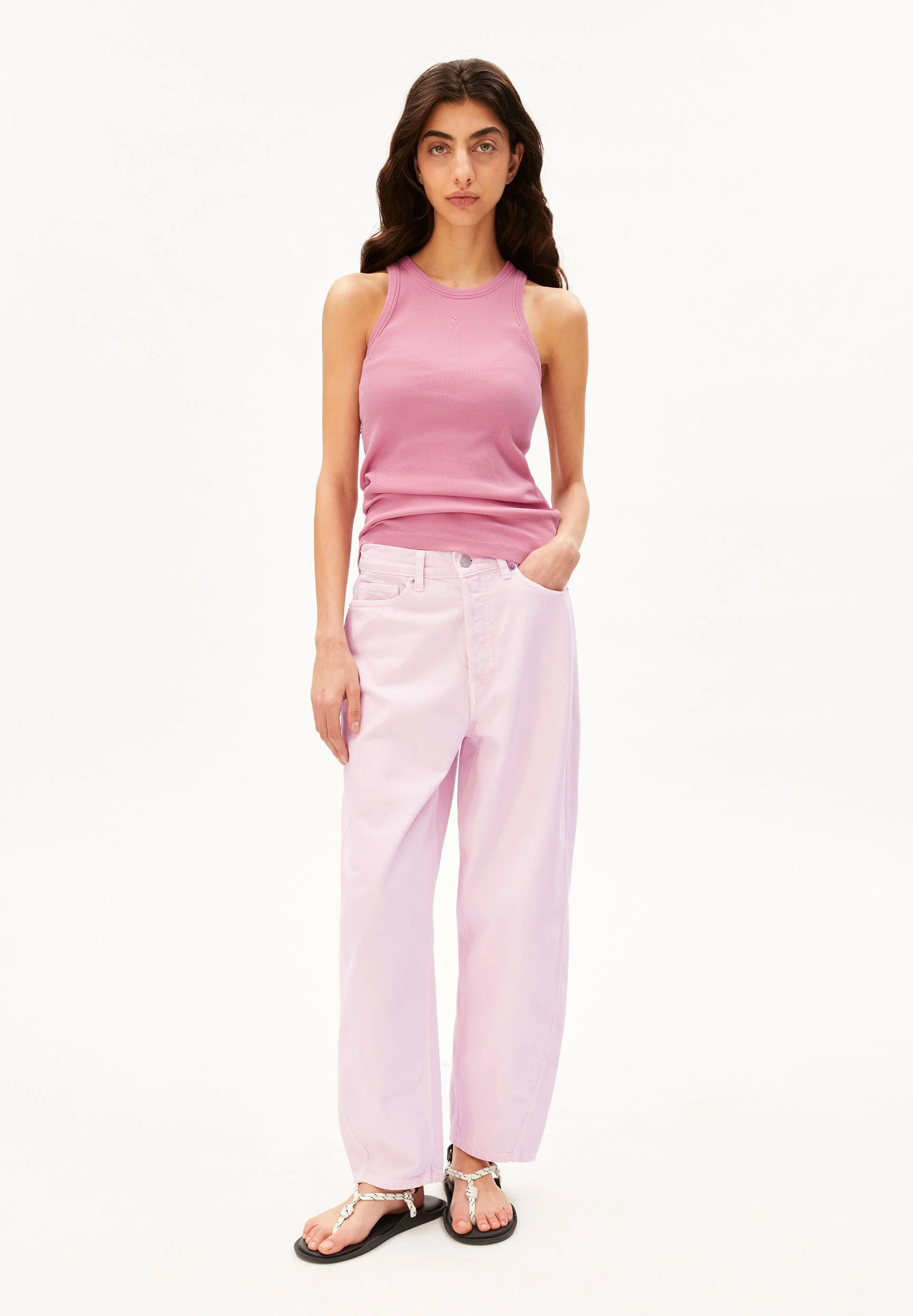 GMT DYE RIPP-TOP | washed berry - Image 5