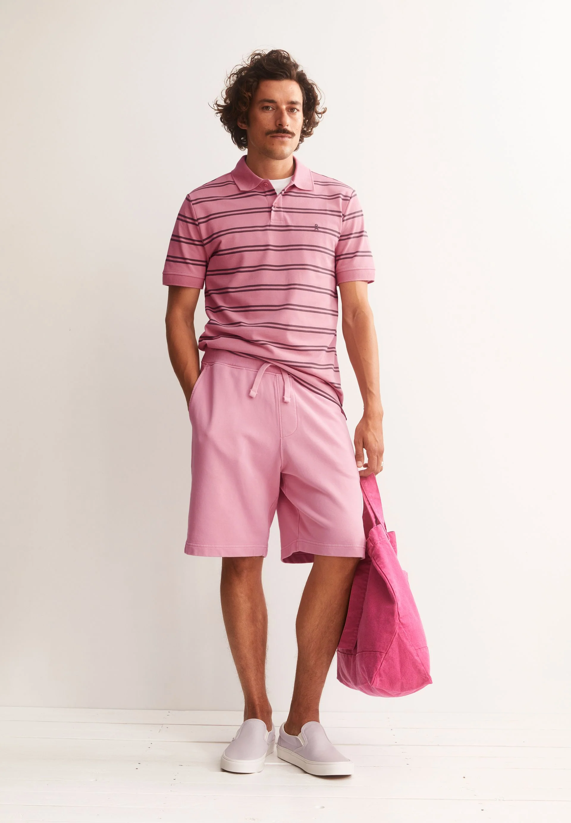 GMT DYE SHORTS | washed berry washed - Image 4