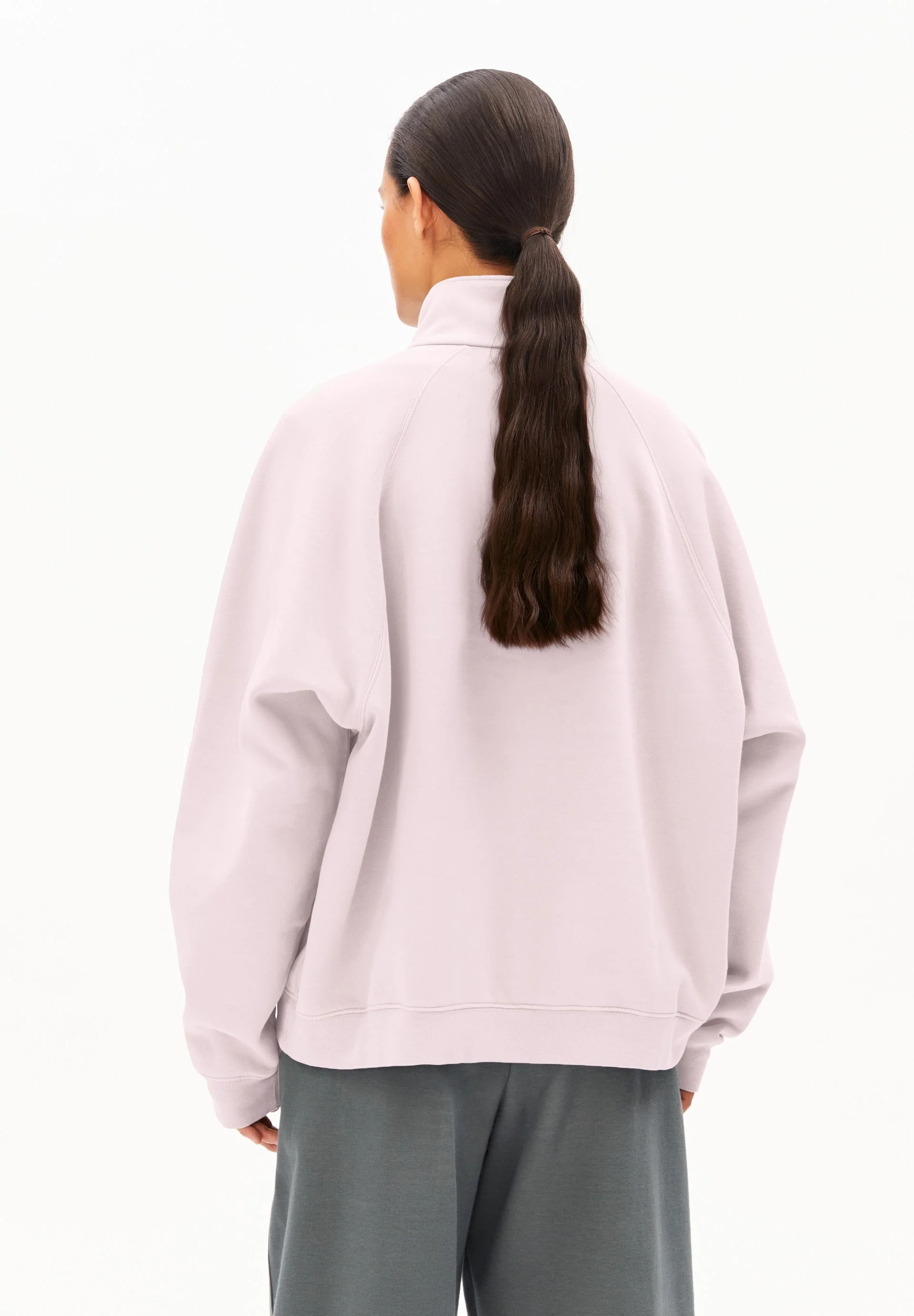 GMT DYE SWEATTROYER | pink mist - Image 2