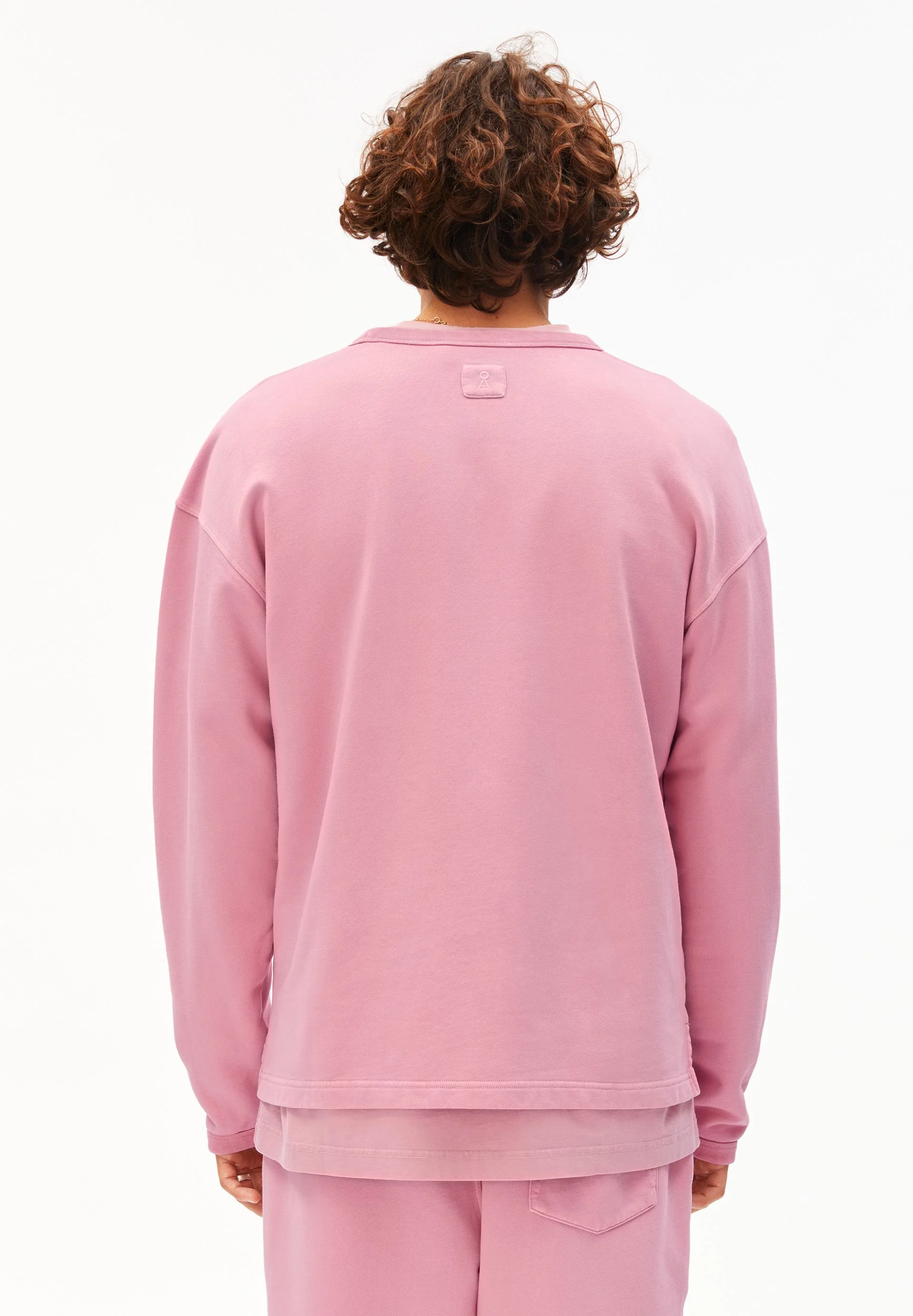 GMT DYE SWEATSHIRT | washed berry washed - Image 2