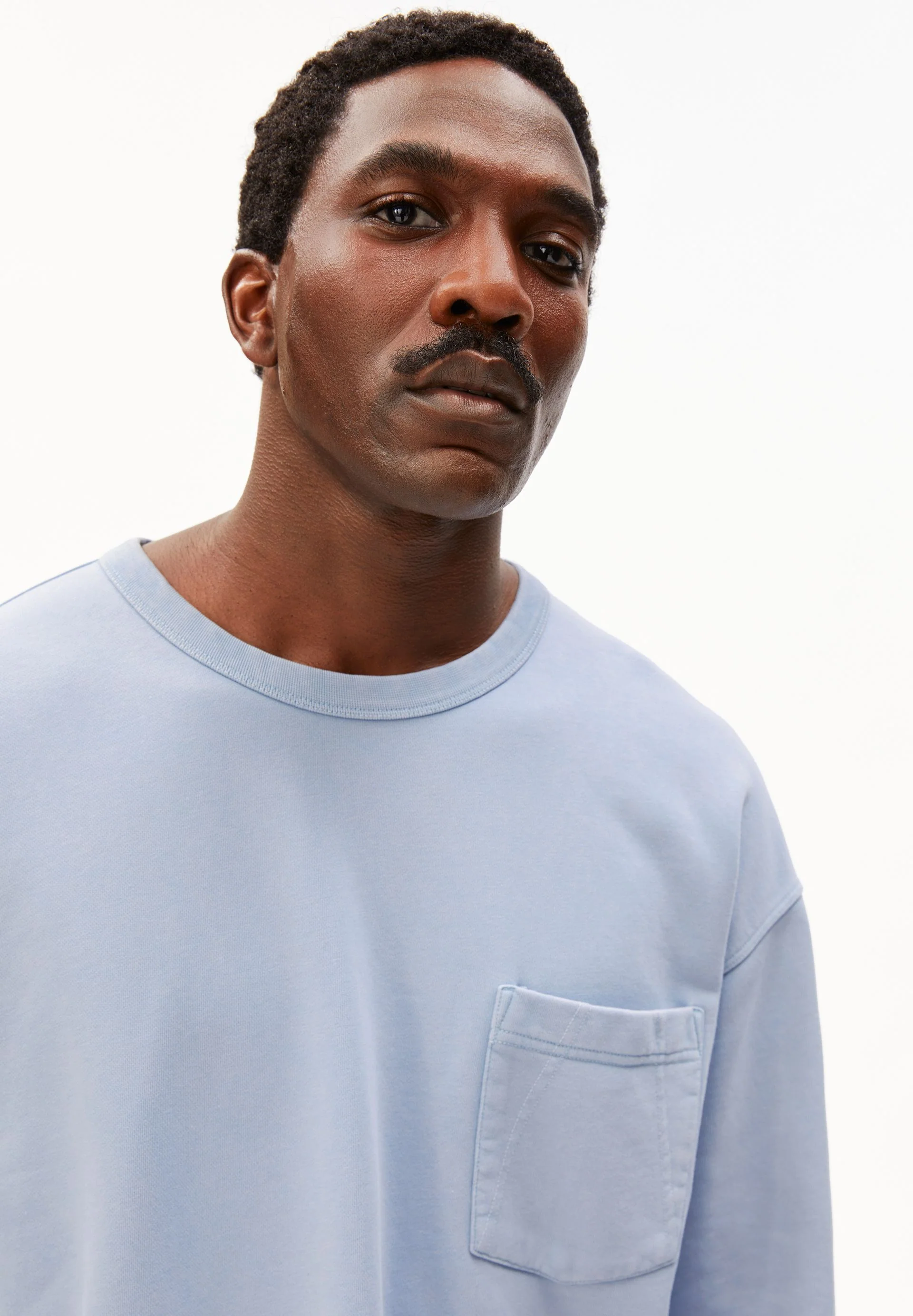 GMT DYE SWEATSHIRT | wedgwood washed - Image 3