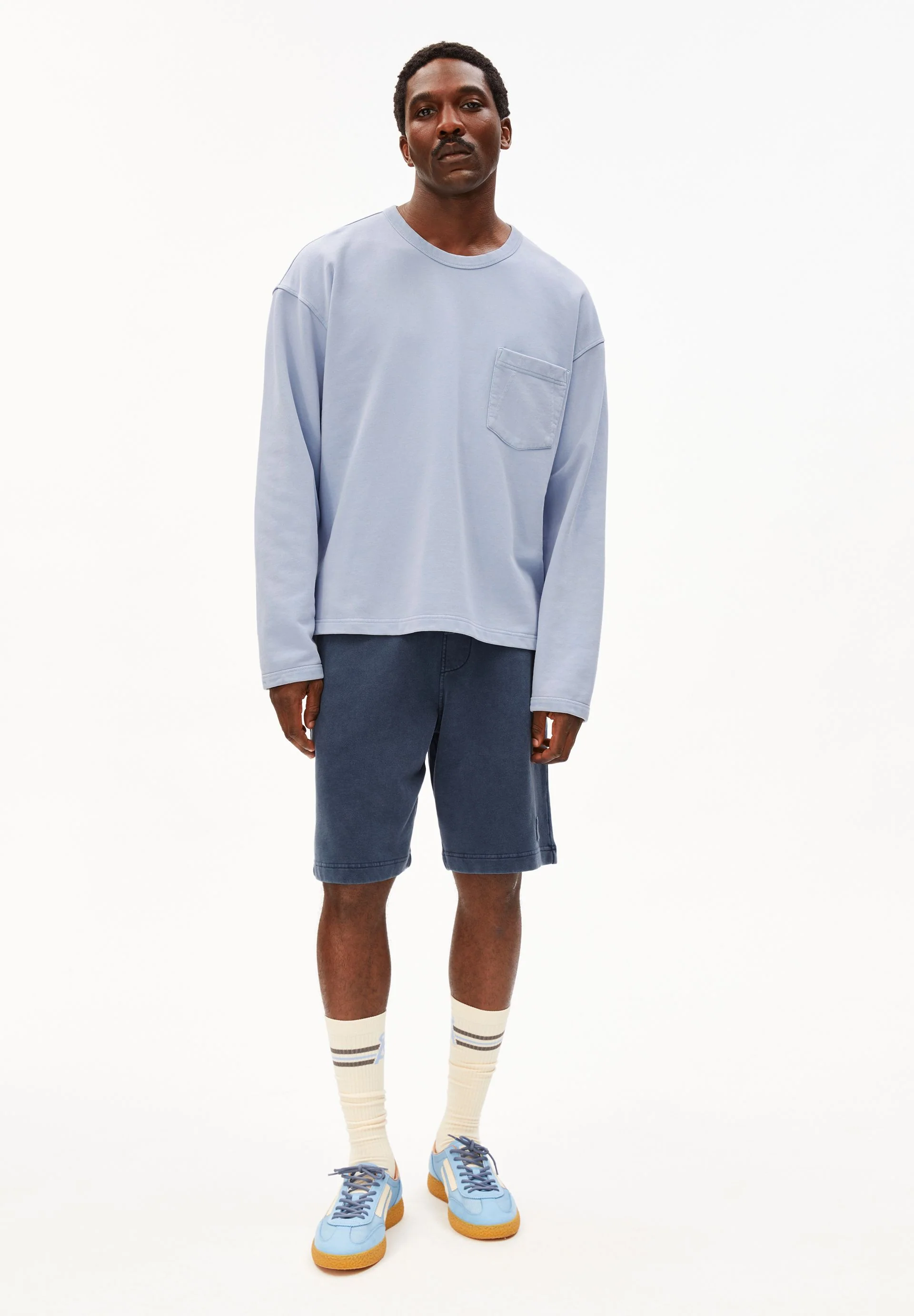 GMT DYE SWEATSHIRT | wedgwood washed - Image 5