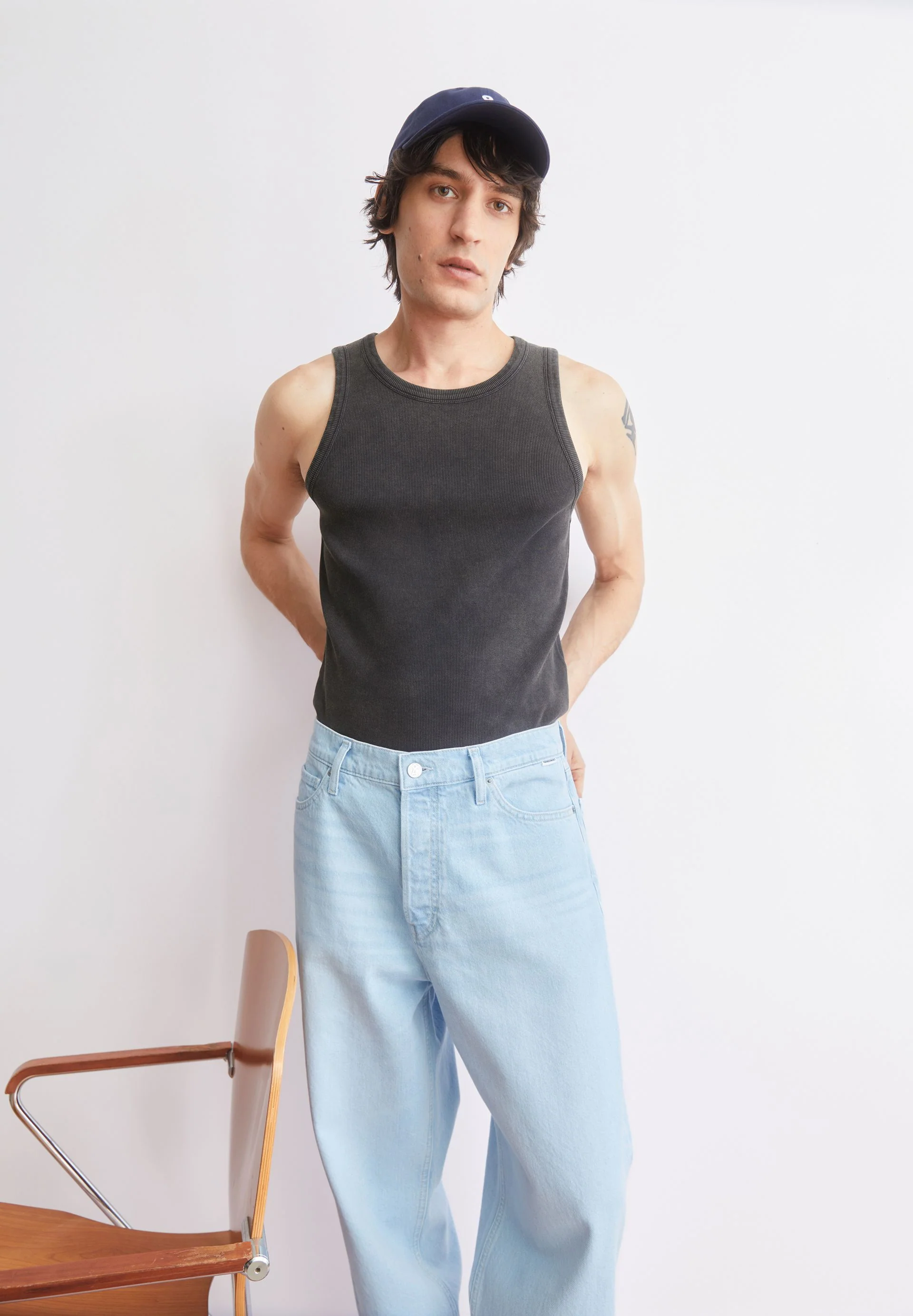 GMT DYE TANKTOP | black washed - Image 4