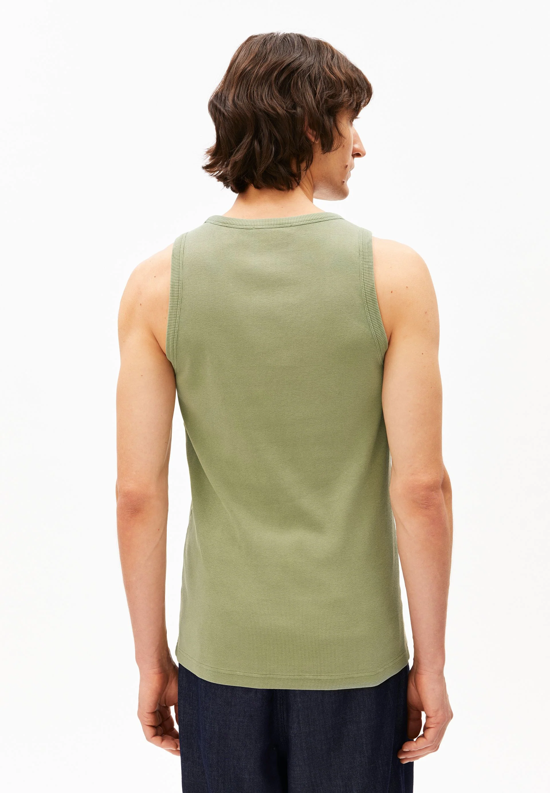 GMT DYE TANKTOP | fatigue green washed - Image 2
