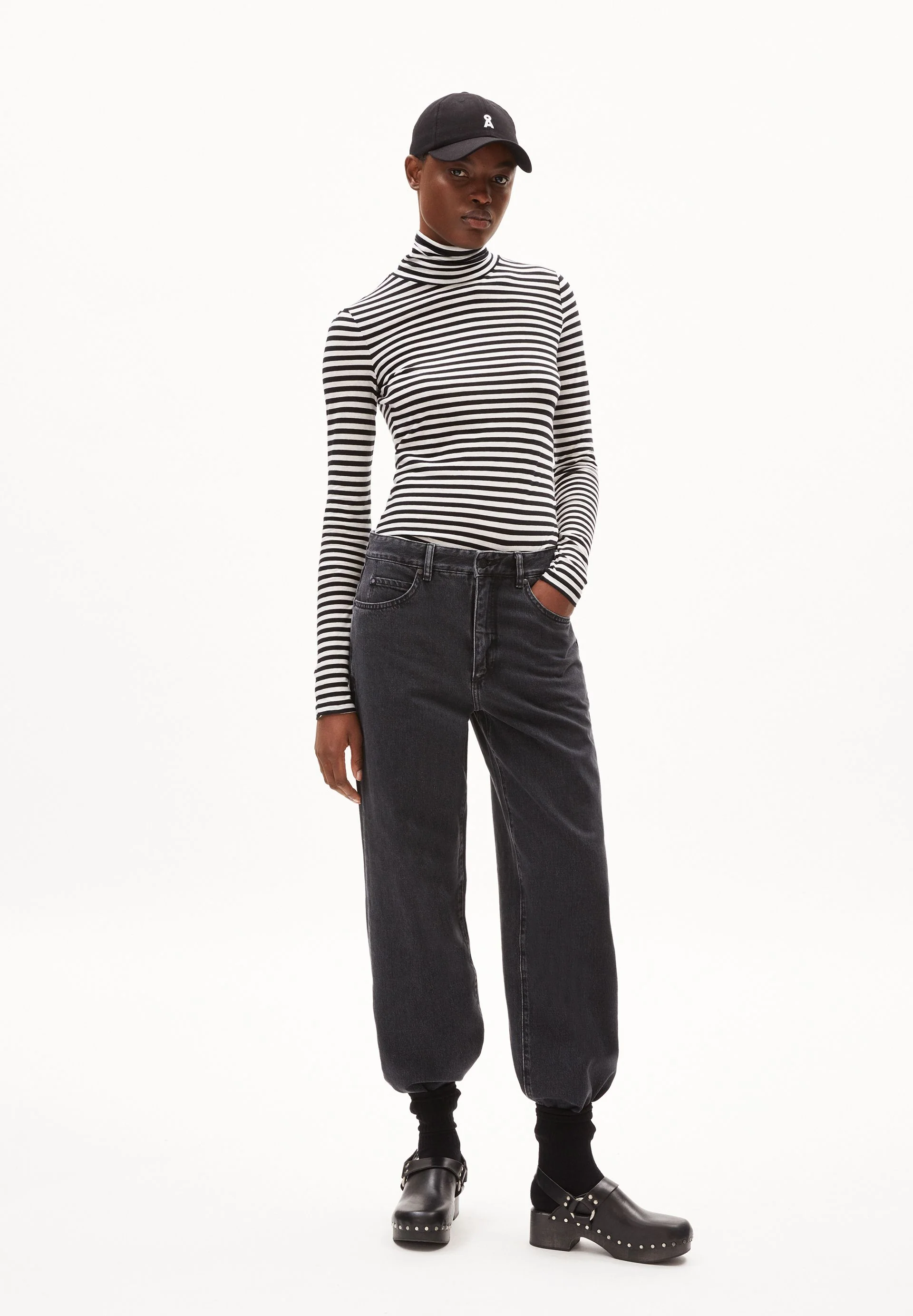 GRAZILIAA STRIPES | black-off white - Image 5