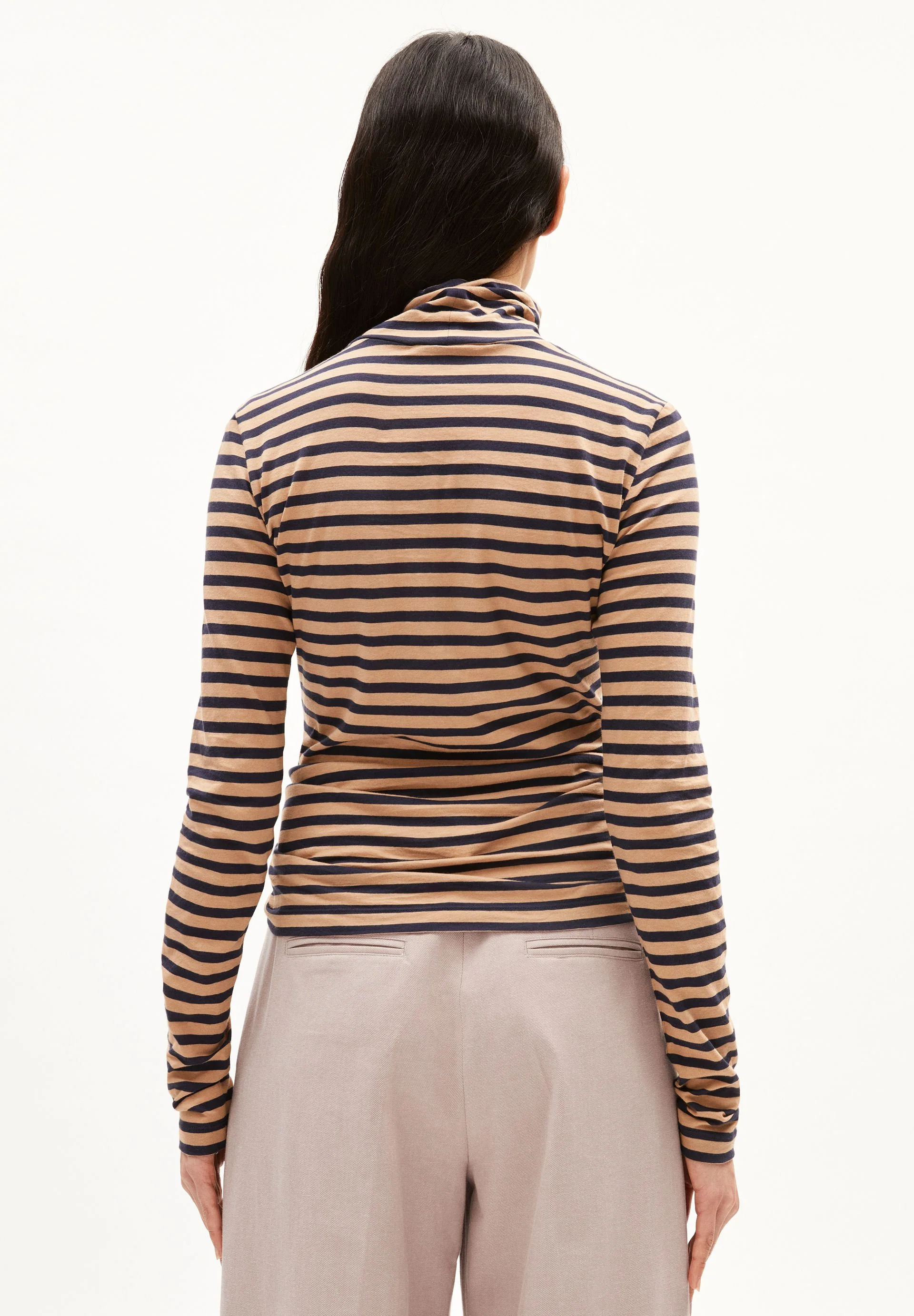 GRAZILIAA STRIPES | cinnamon dust-night sky - Image 2