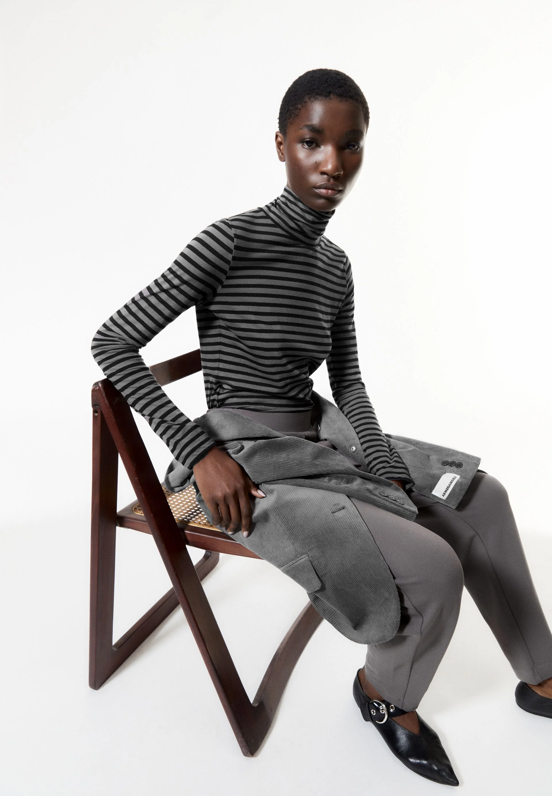GRAZILIAA STRIPES | iron cast-black - Image 4