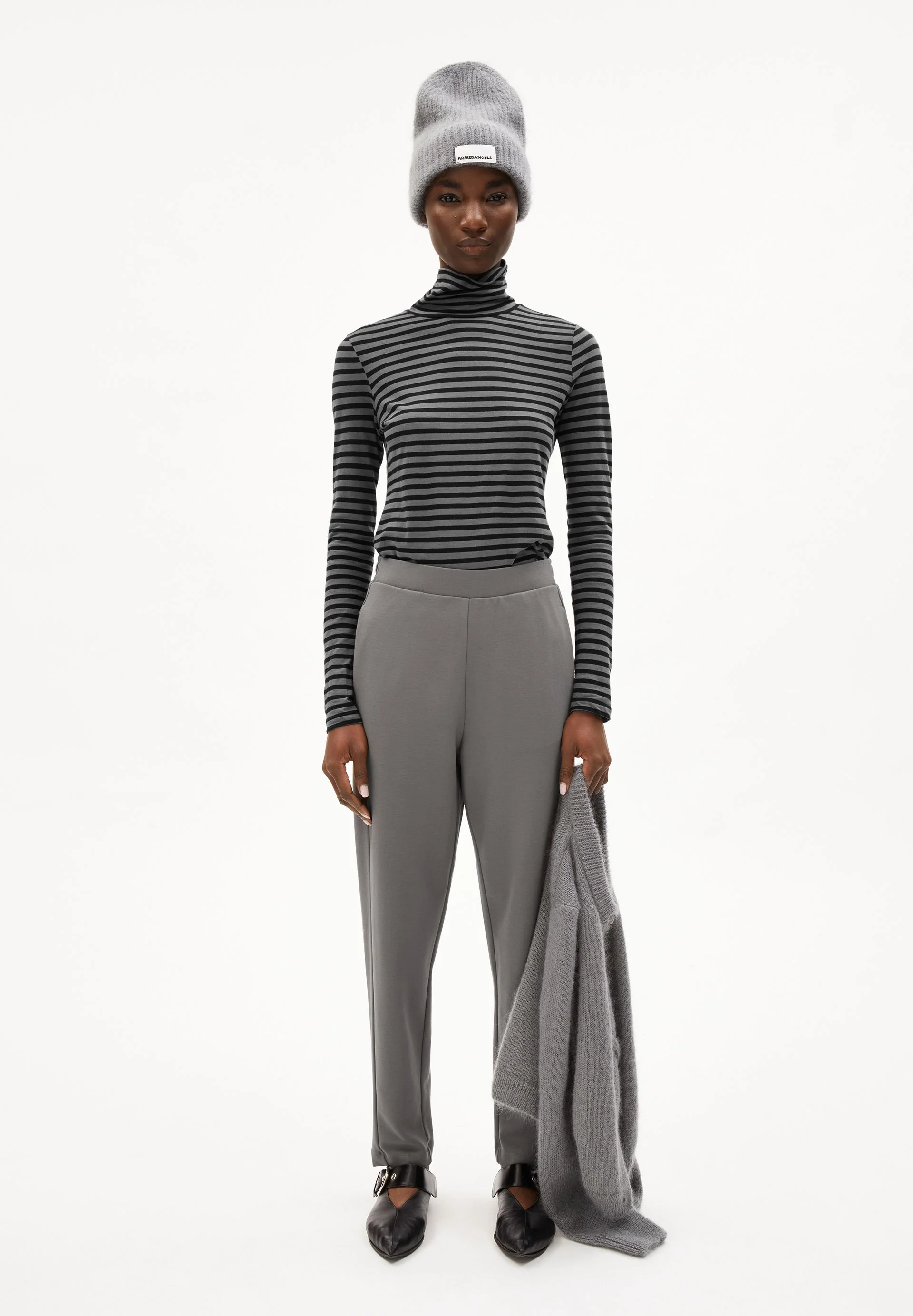 GRAZILIAA STRIPES | iron cast-black - Image 5