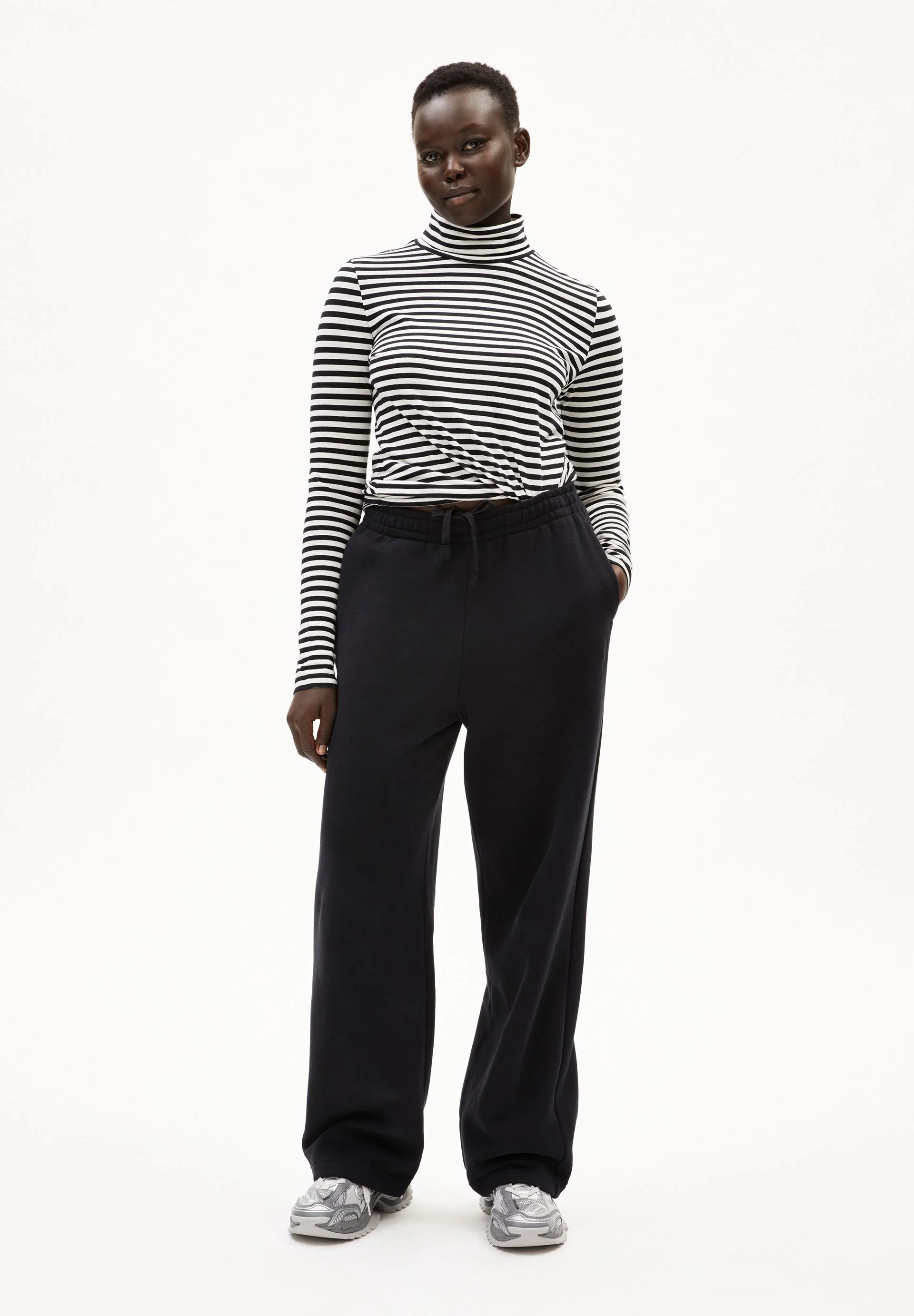 GRAZILIAA STRIPES | white-black - Image 5