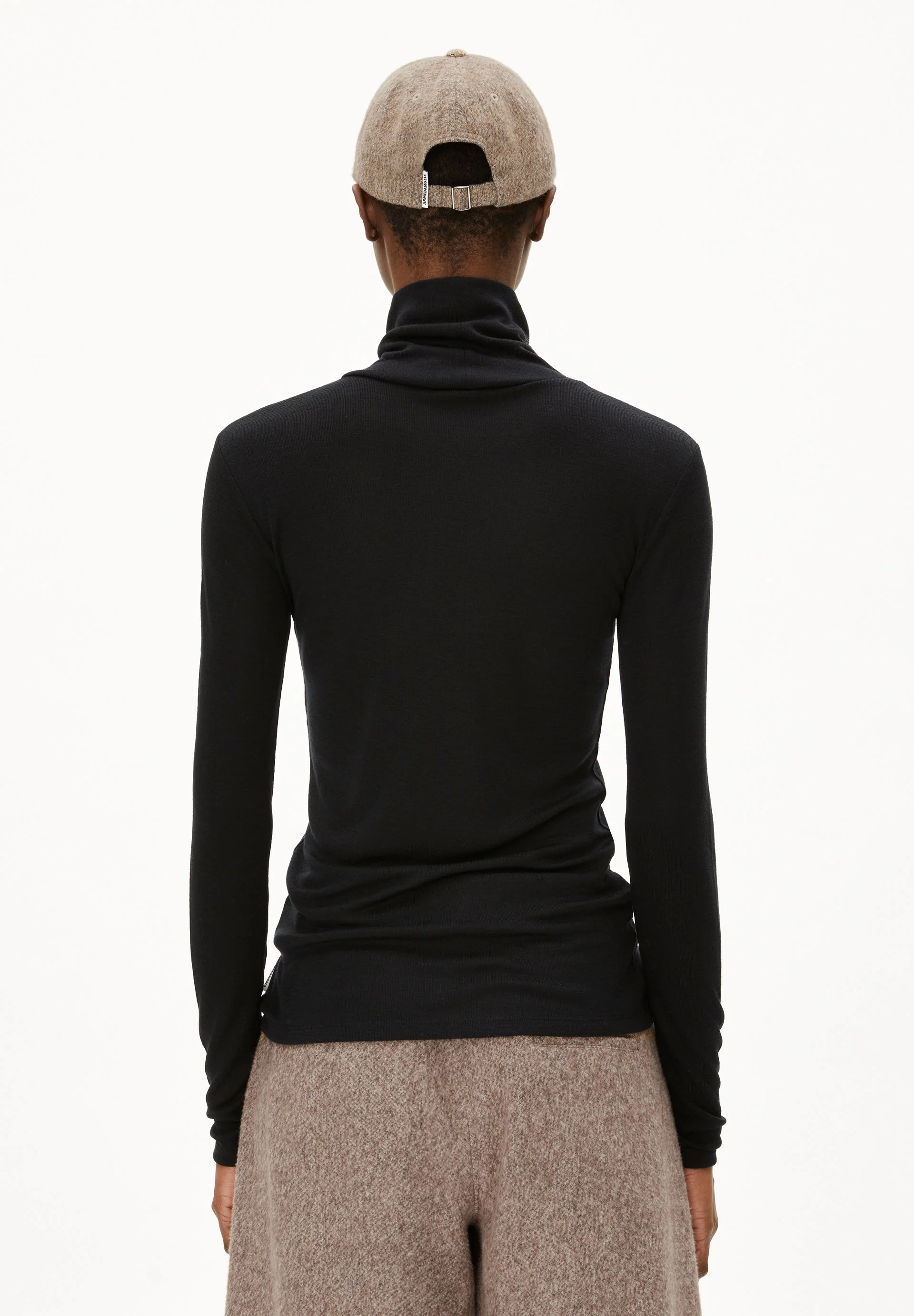 GRAZILIAA WOLL-MIX LANGARMSHIRT | black - Image 2