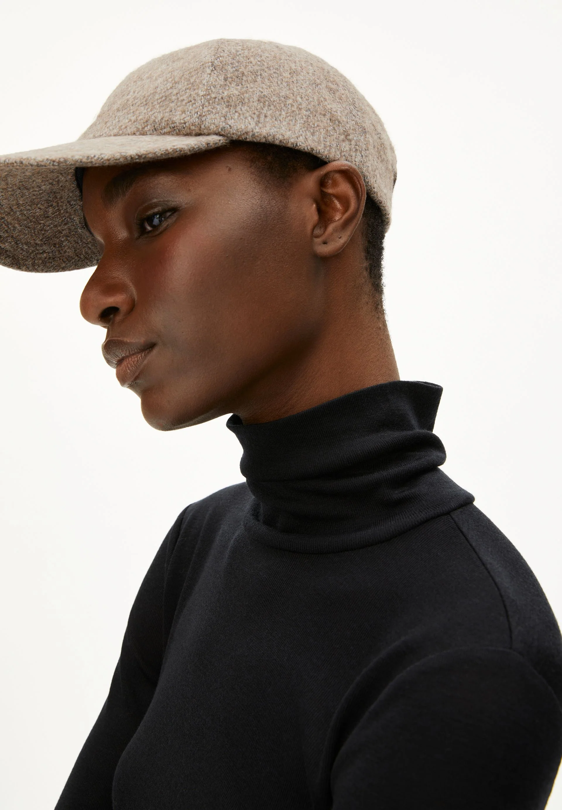 GRAZILIAA WOLL-MIX LANGARMSHIRT | black - Image 3