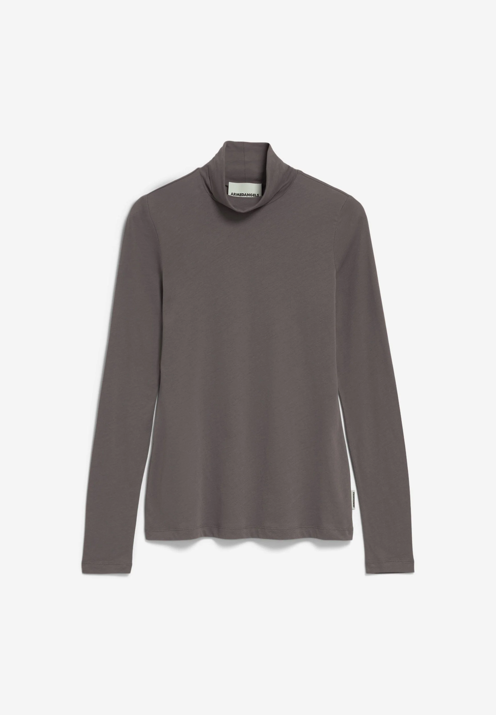 GRAZILIAA WOLL-MIX LANGARMSHIRT | iron cast - Image 6
