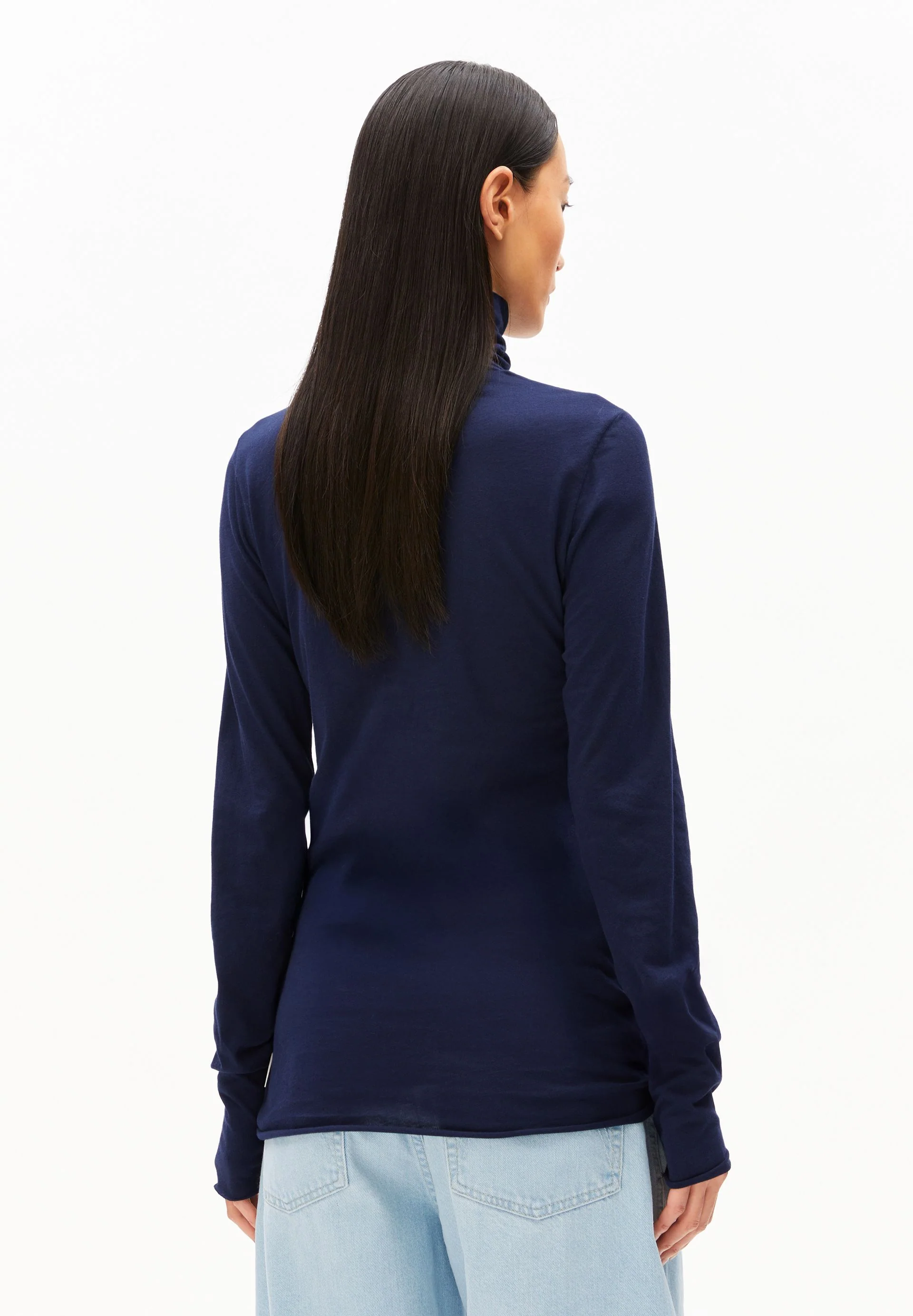 GRAZILIANAA SOFT LONGSLEEVE | tinted navy - Image 2