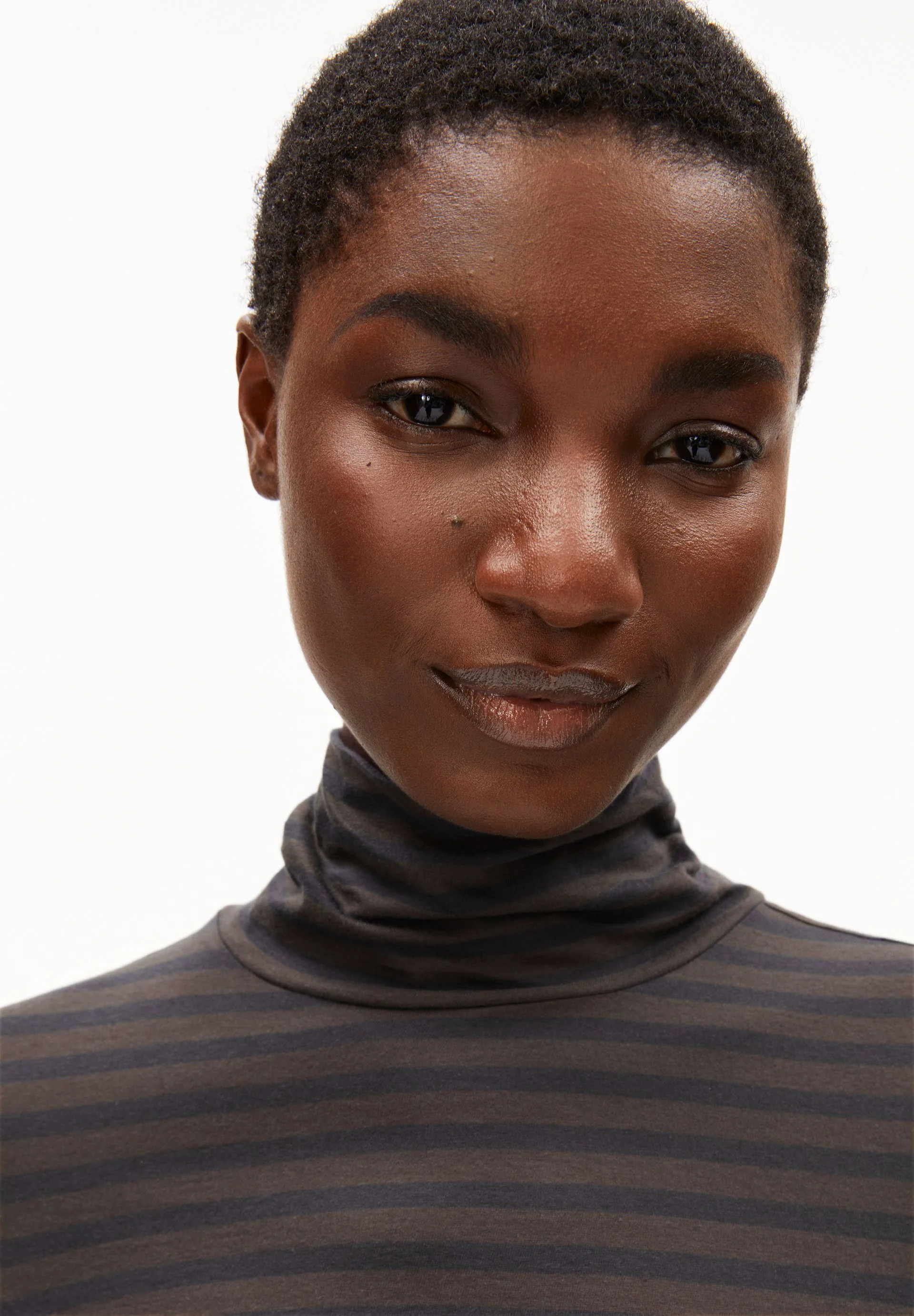 GRAZILIANAA GESTREIFTES LANGARMSHIRT | walnut cream-dark steel - Image 3