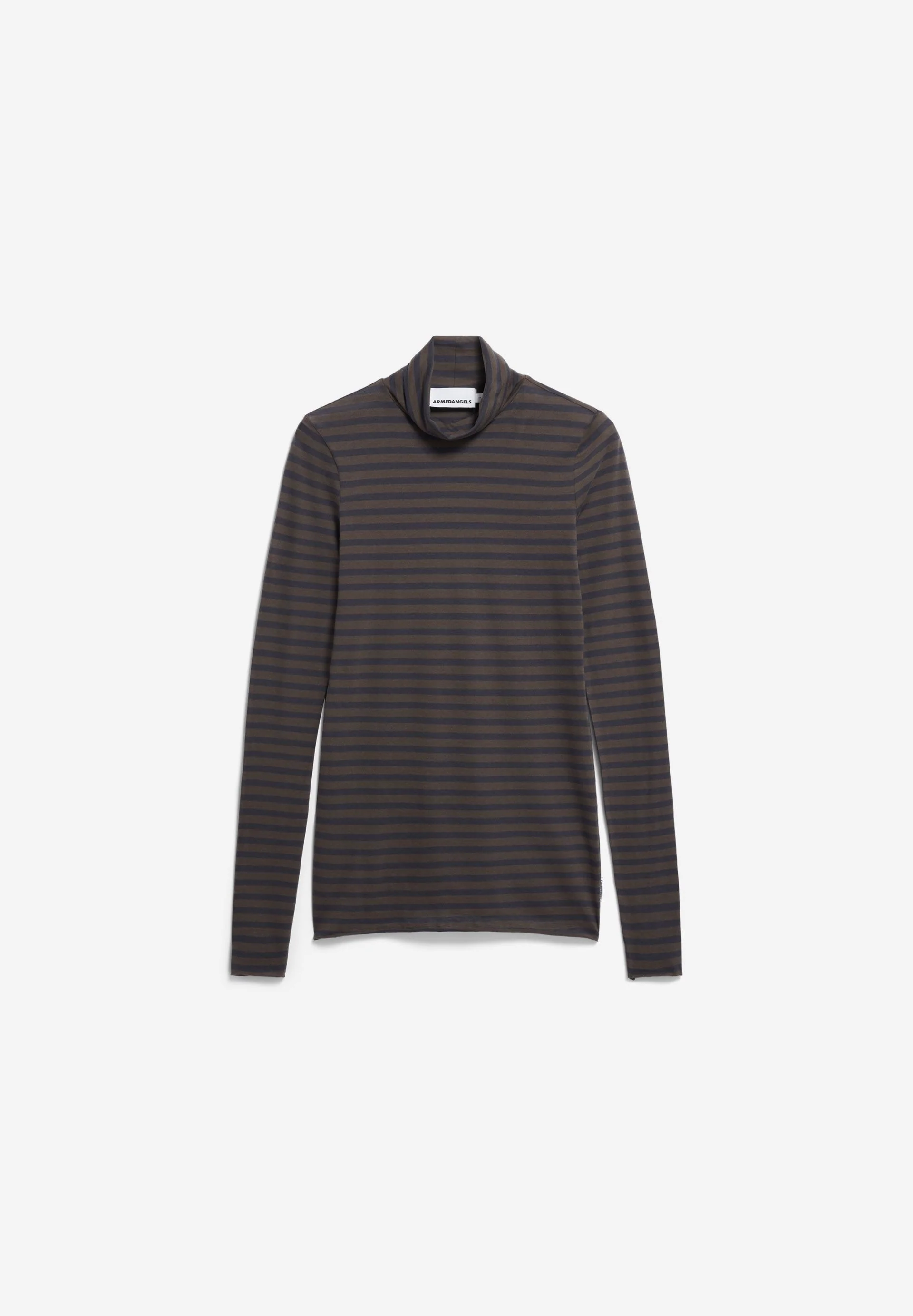 GRAZILIANAA GESTREIFTES LANGARMSHIRT | walnut cream-dark steel - Image 7