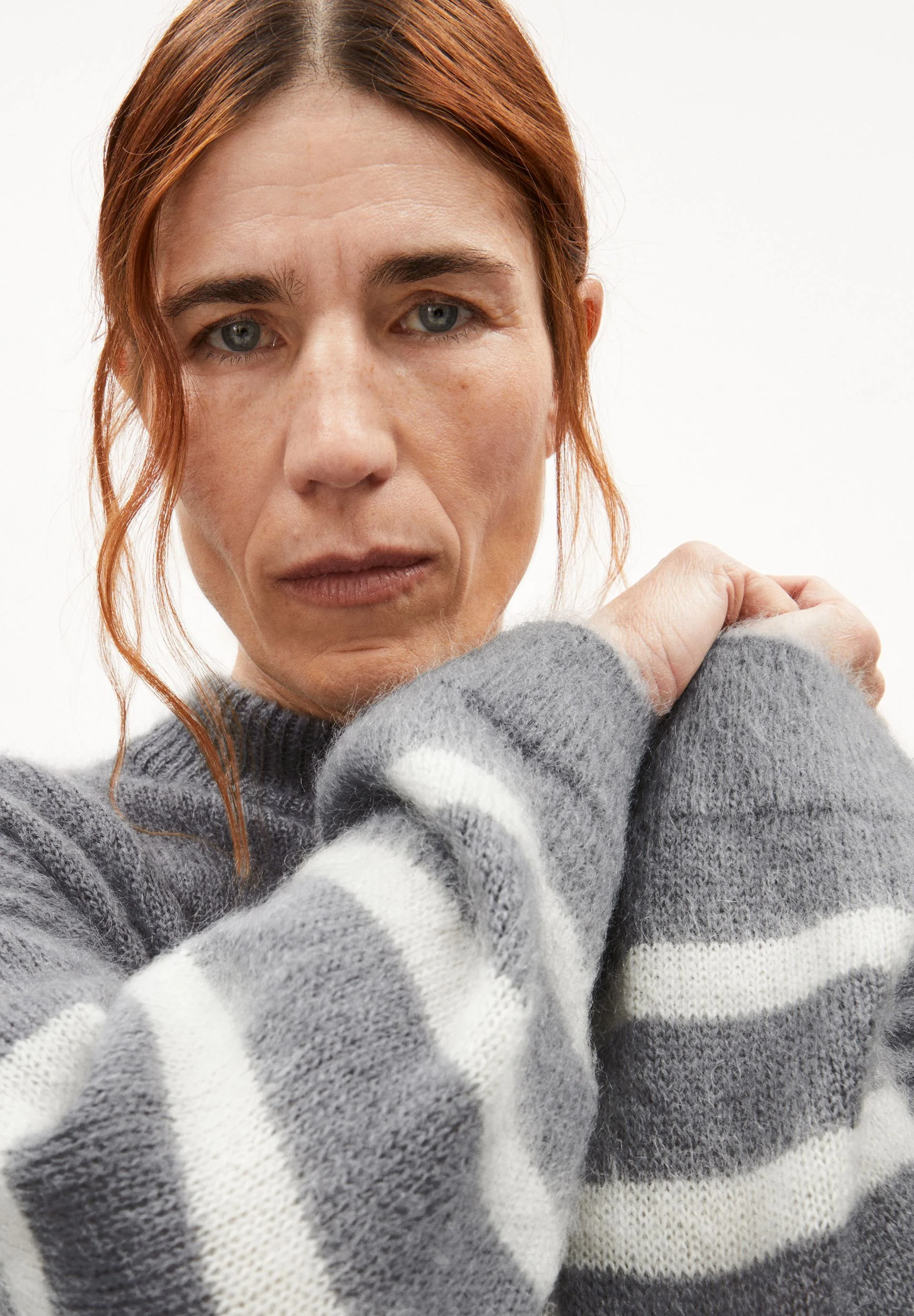 GWYNEIRAA STRIPES | iron cast-oatmilk - Image 3