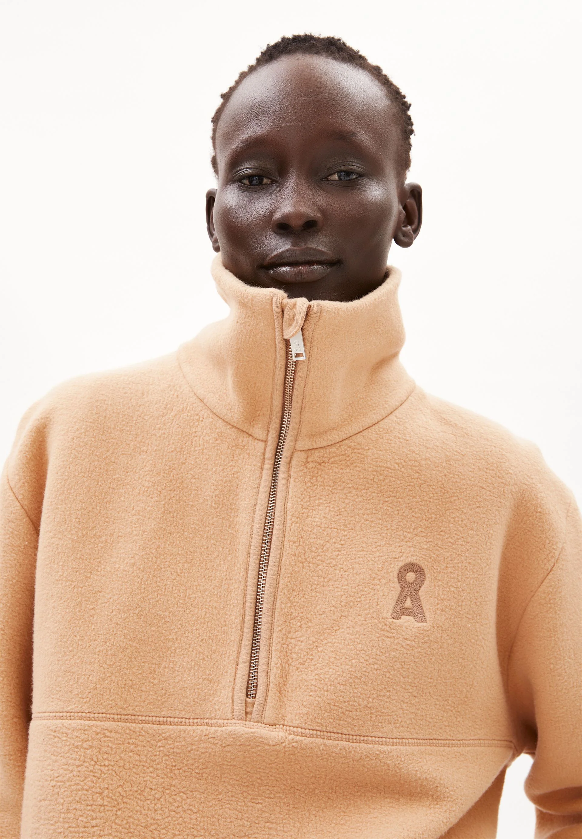 HAARLEENAA FLEECE-SWEATSHIRT | beige blond - Image 3