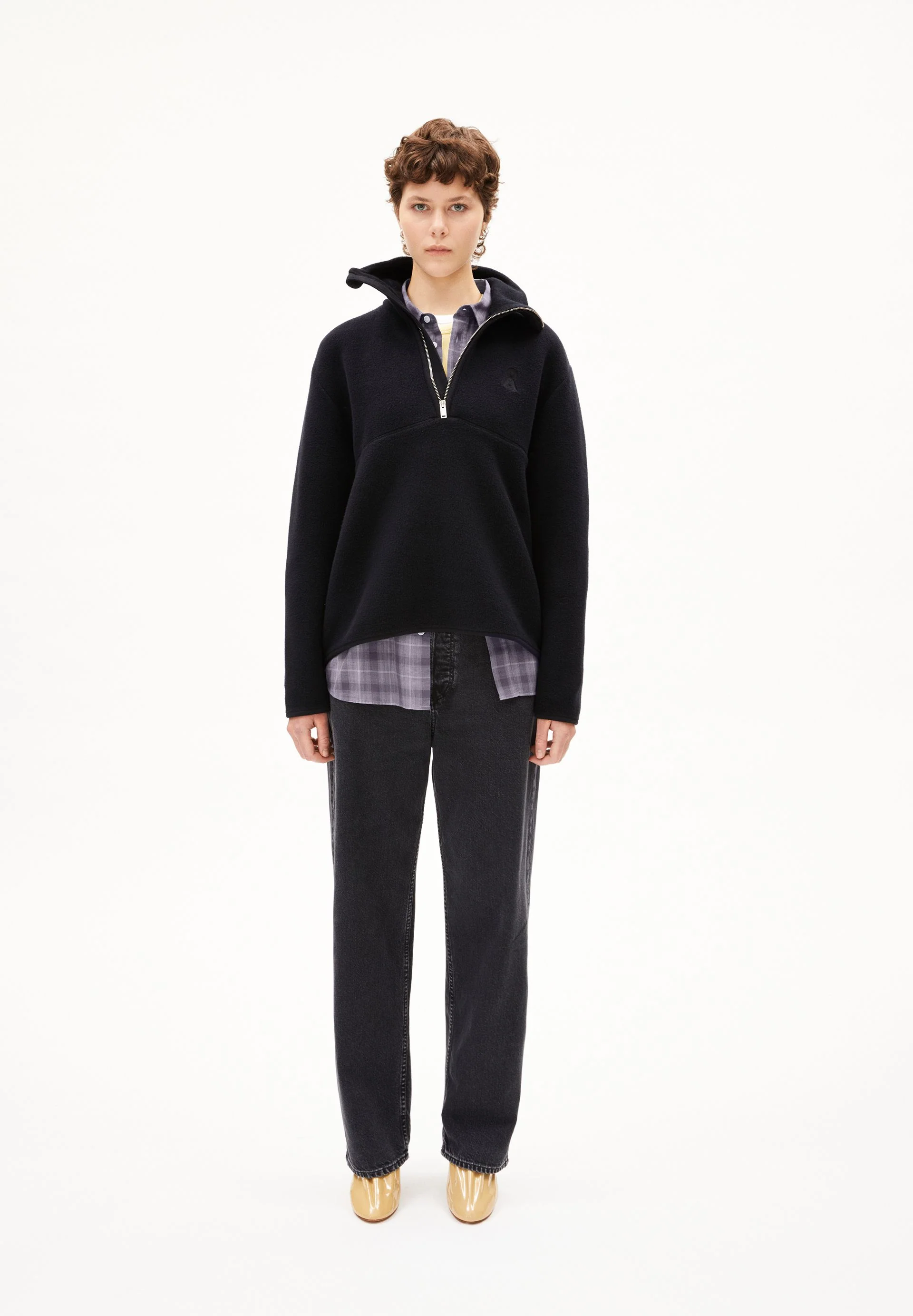 HAARLEENAA FLEECE-SWEATSHIRT | black - Image 5