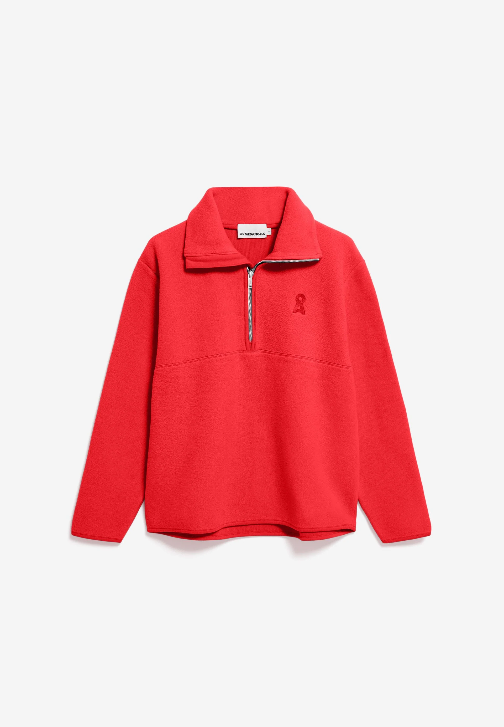 HAARLEENAA FLEECE-SWEATSHIRT | mars red - Image 6
