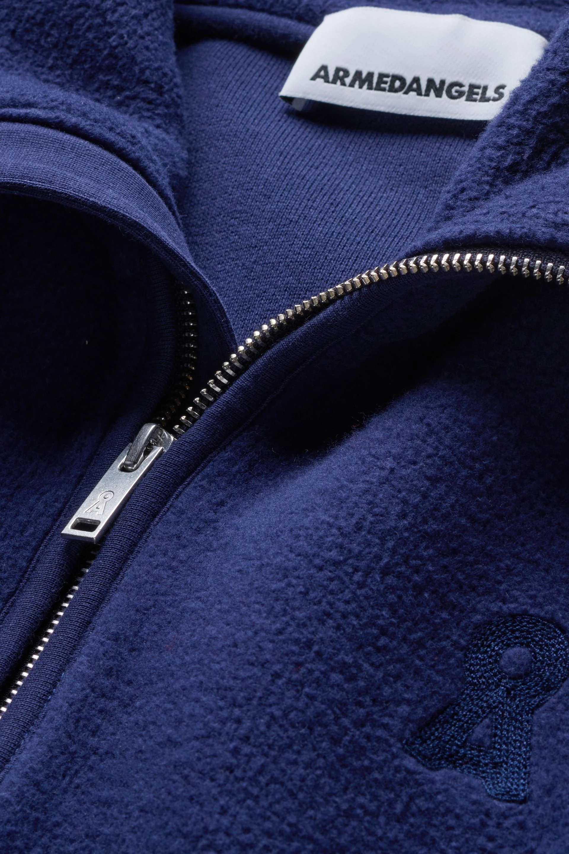 HAARLEENAA FLEECE-SWEATSHIRT | tinted navy - Image 6
