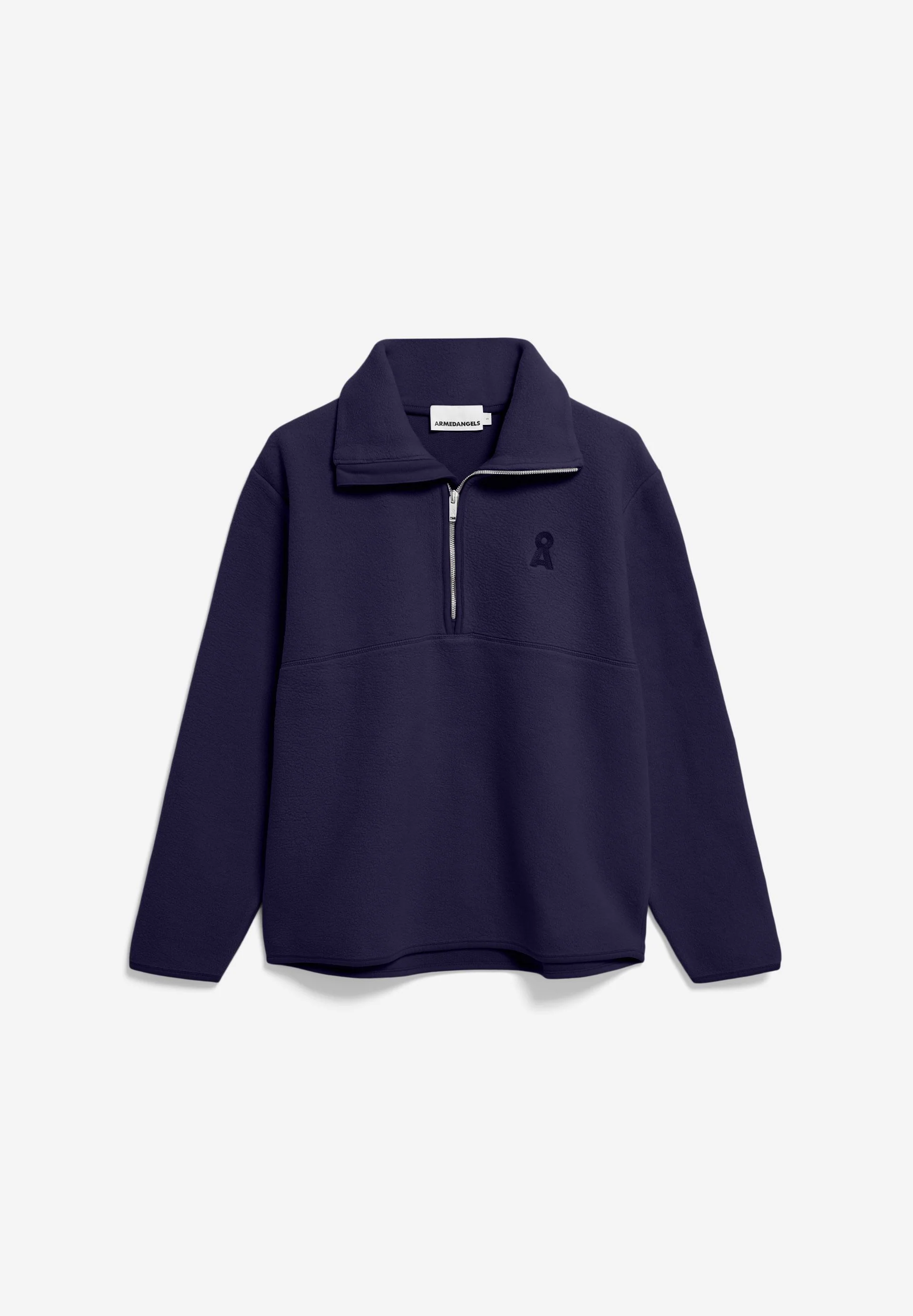 HAARLEENAA FLEECE-SWEATSHIRT | tinted navy - Image 7