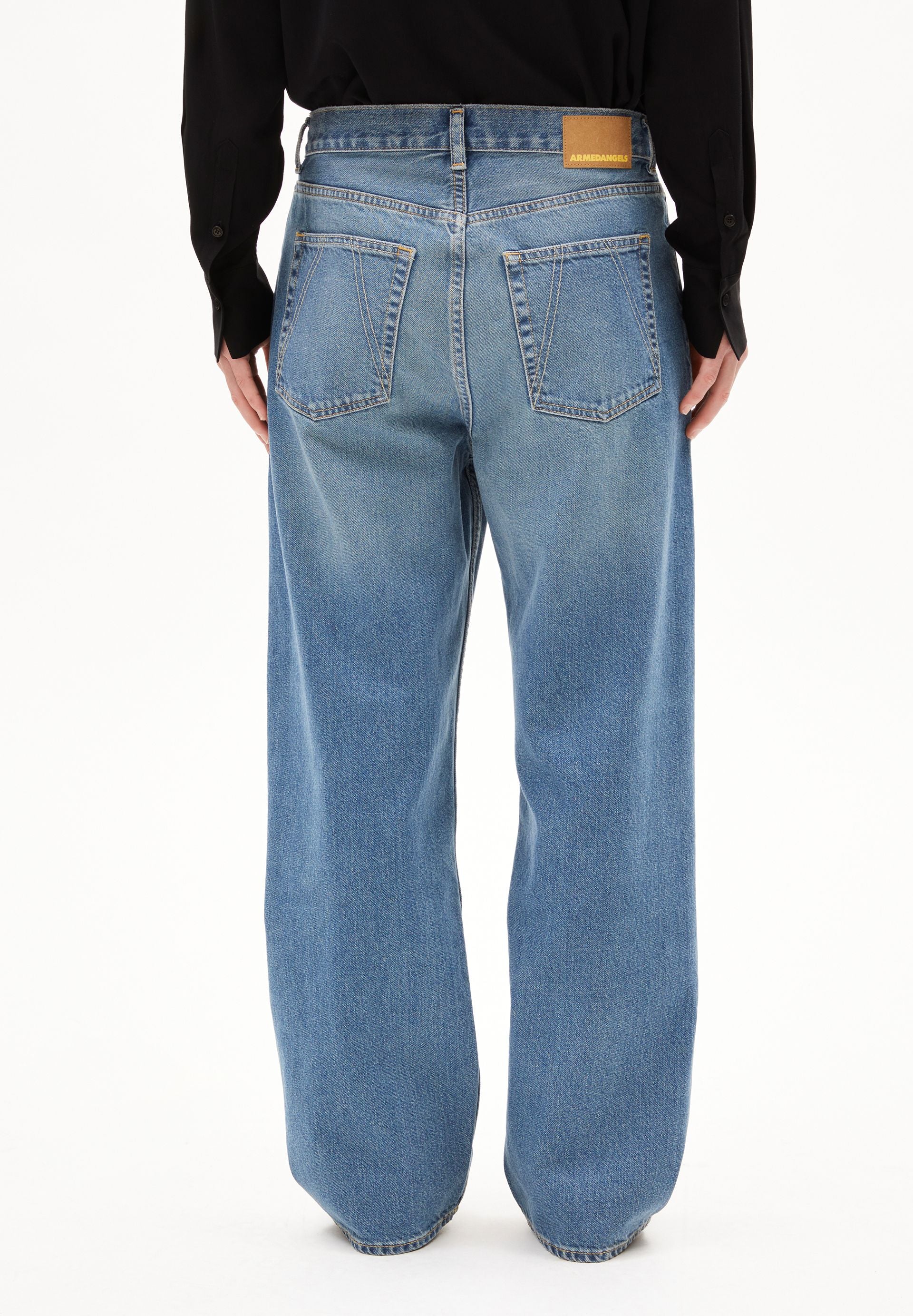 HAAYI LOW WAIST BAGGY JEANS | celestial - Image 2
