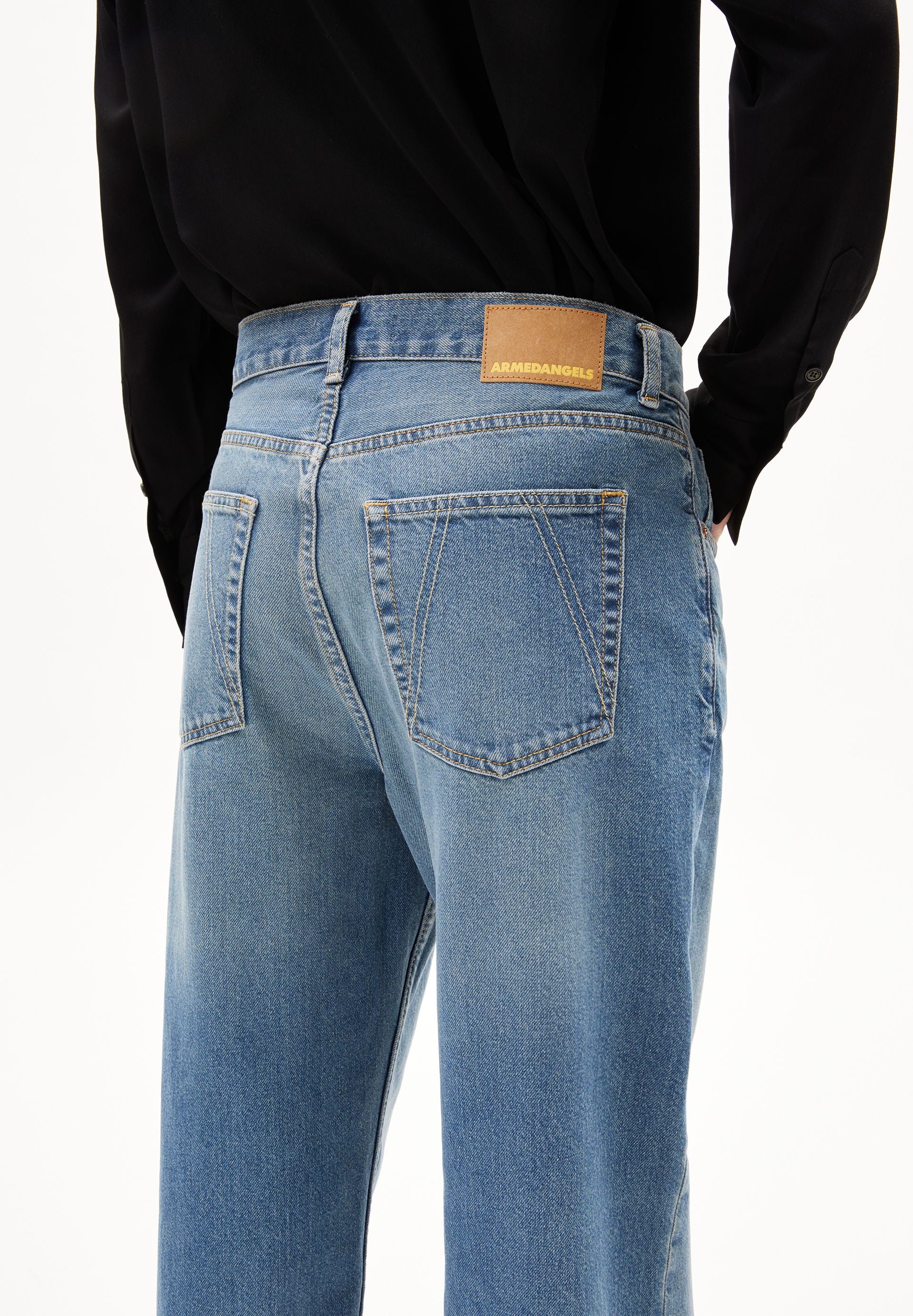 HAAYI LOW WAIST BAGGY JEANS | celestial - Image 3