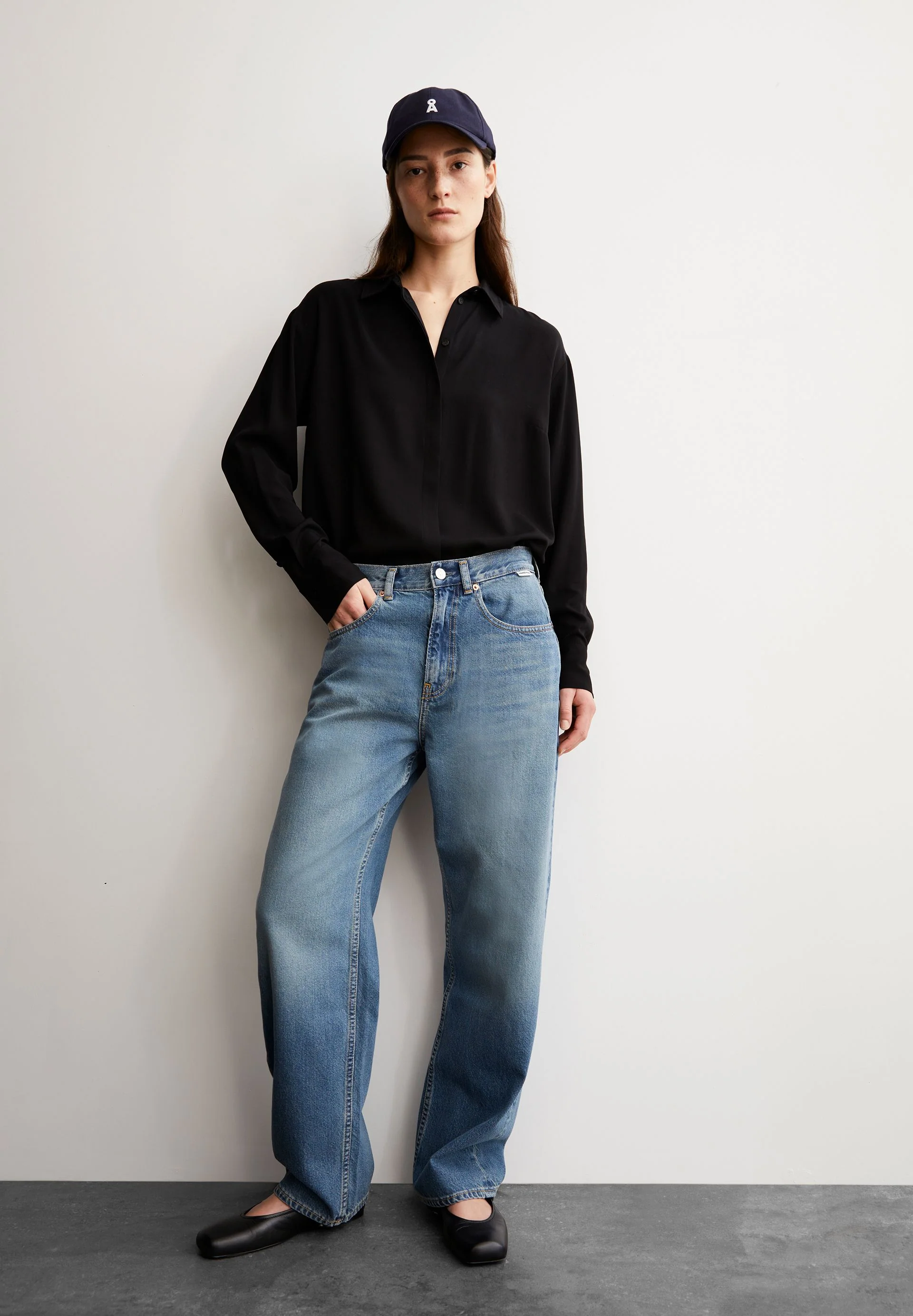 HAAYI LOW WAIST BAGGY JEANS | celestial - Image 4