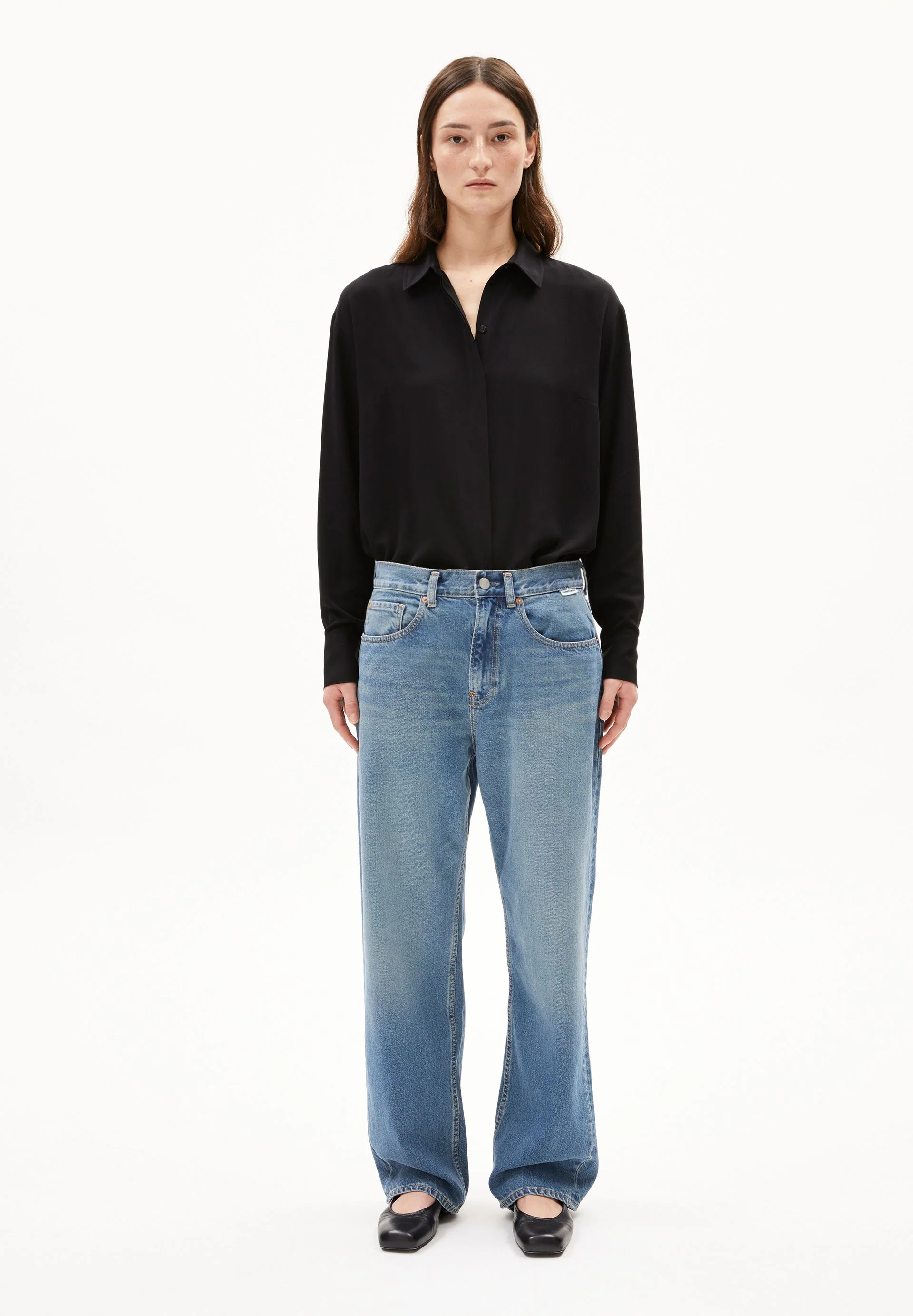 HAAYI LOW WAIST BAGGY JEANS | celestial - Image 5