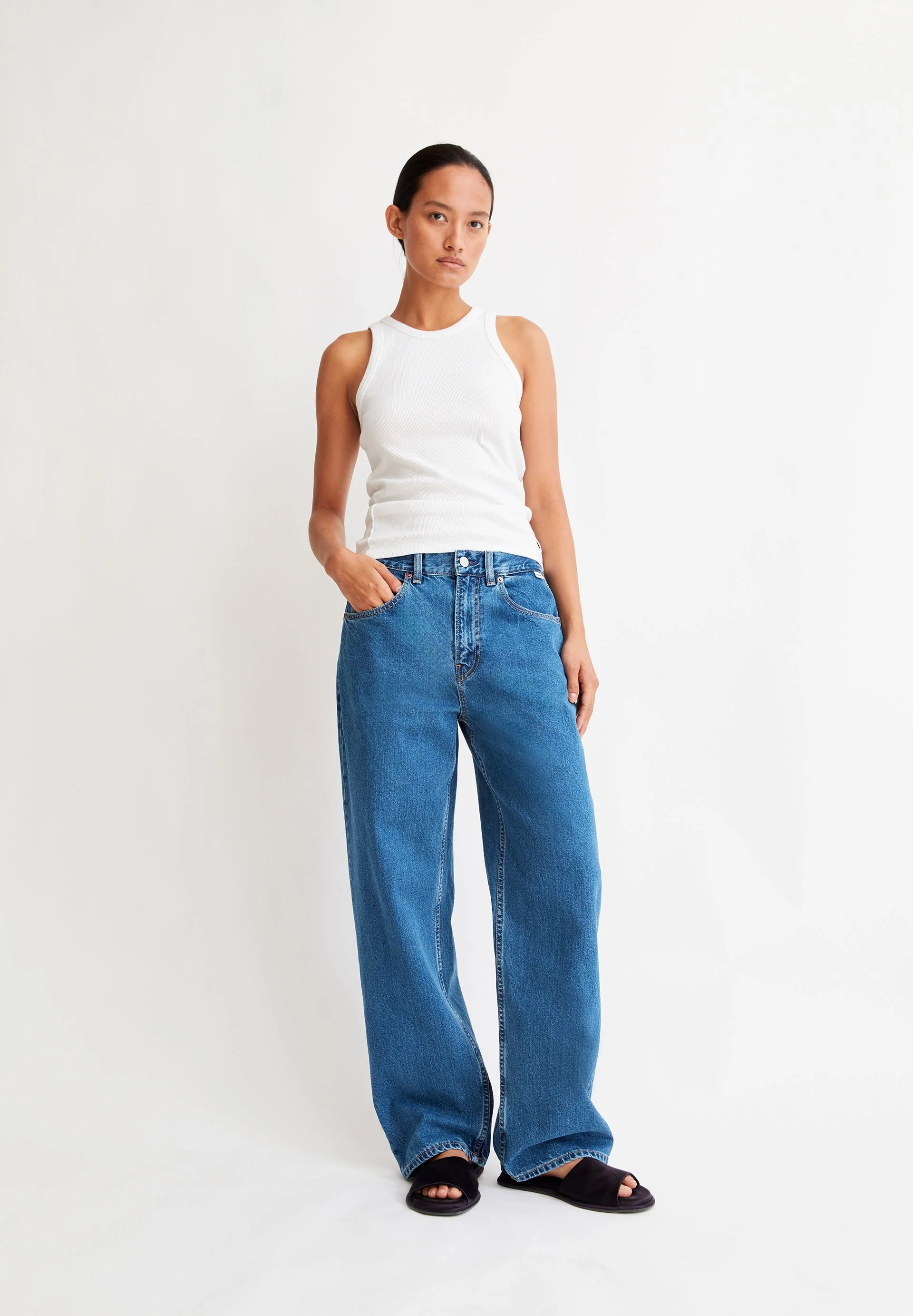HAAYI LOW WAIST BAGGY JEANS | daydream - Image 4