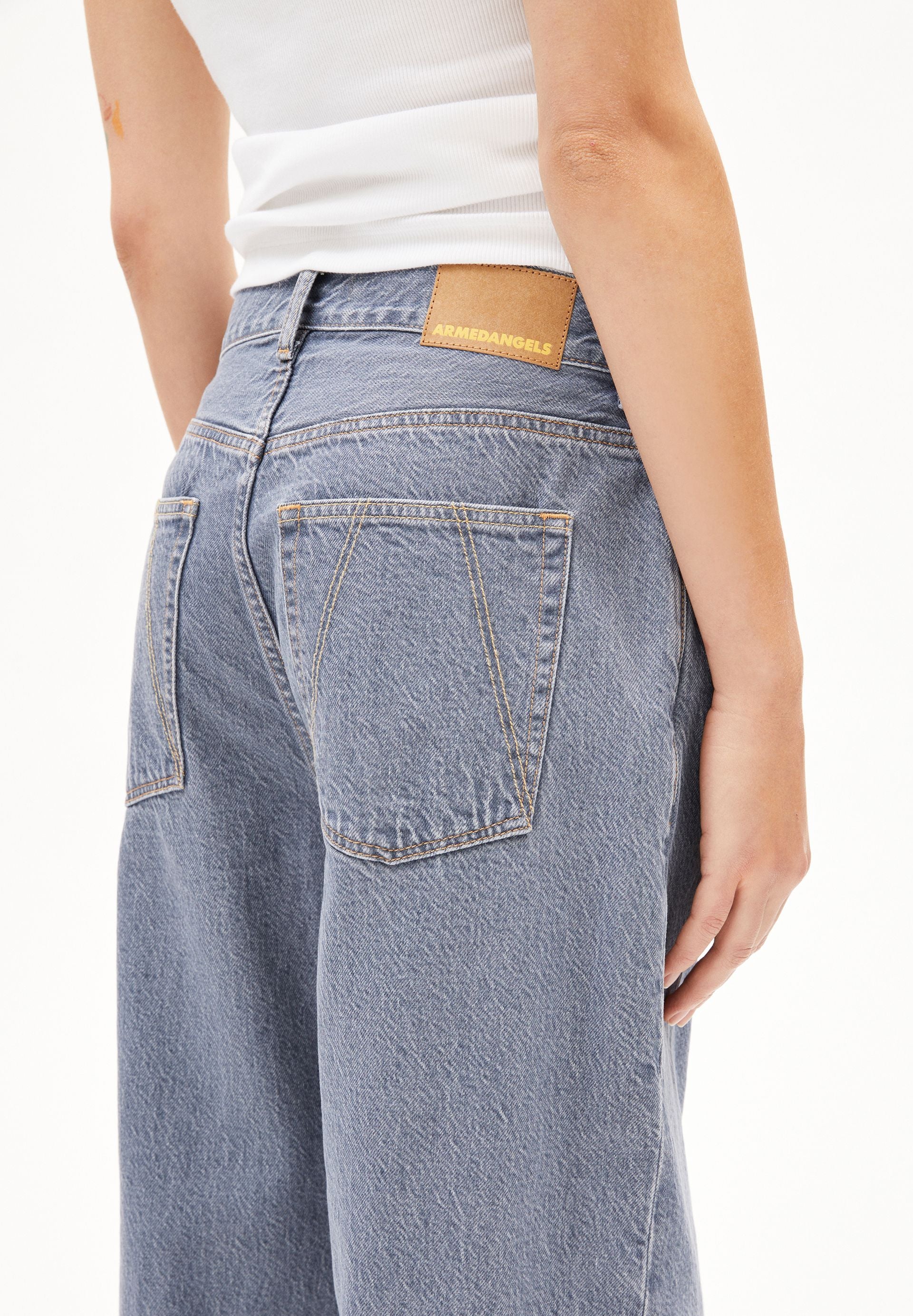HAAYI LOW WAIST BAGGY JEANS | fog - Image 3