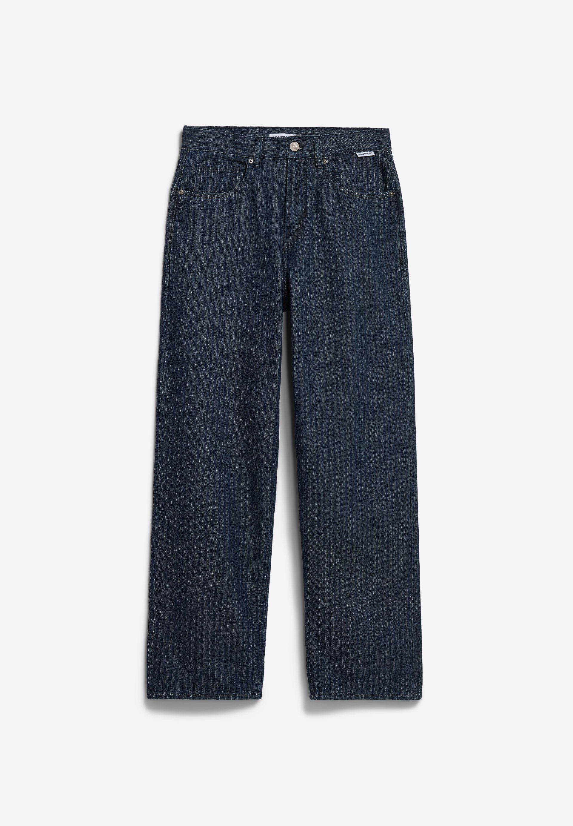 HAAYI HERRINGBONE BAGGY JEANS | rinse - Image 7