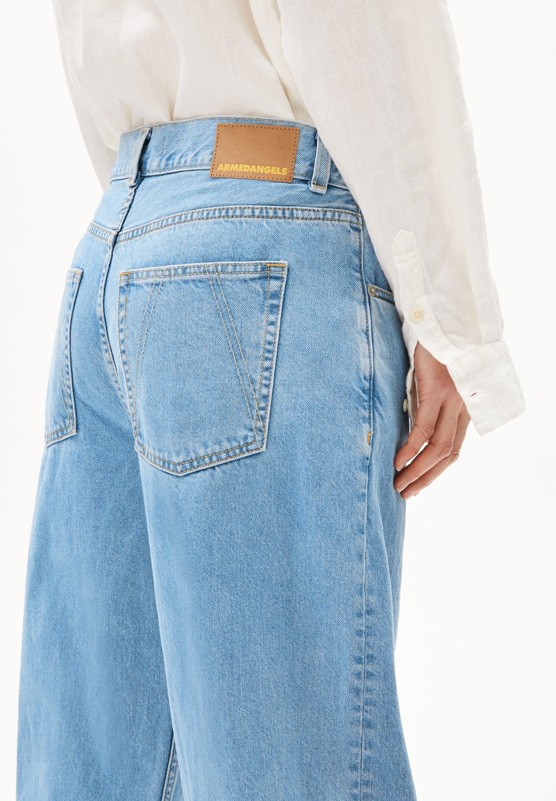 HAAYI LOW WAIST BAGGY JEANS | horizon - Image 3