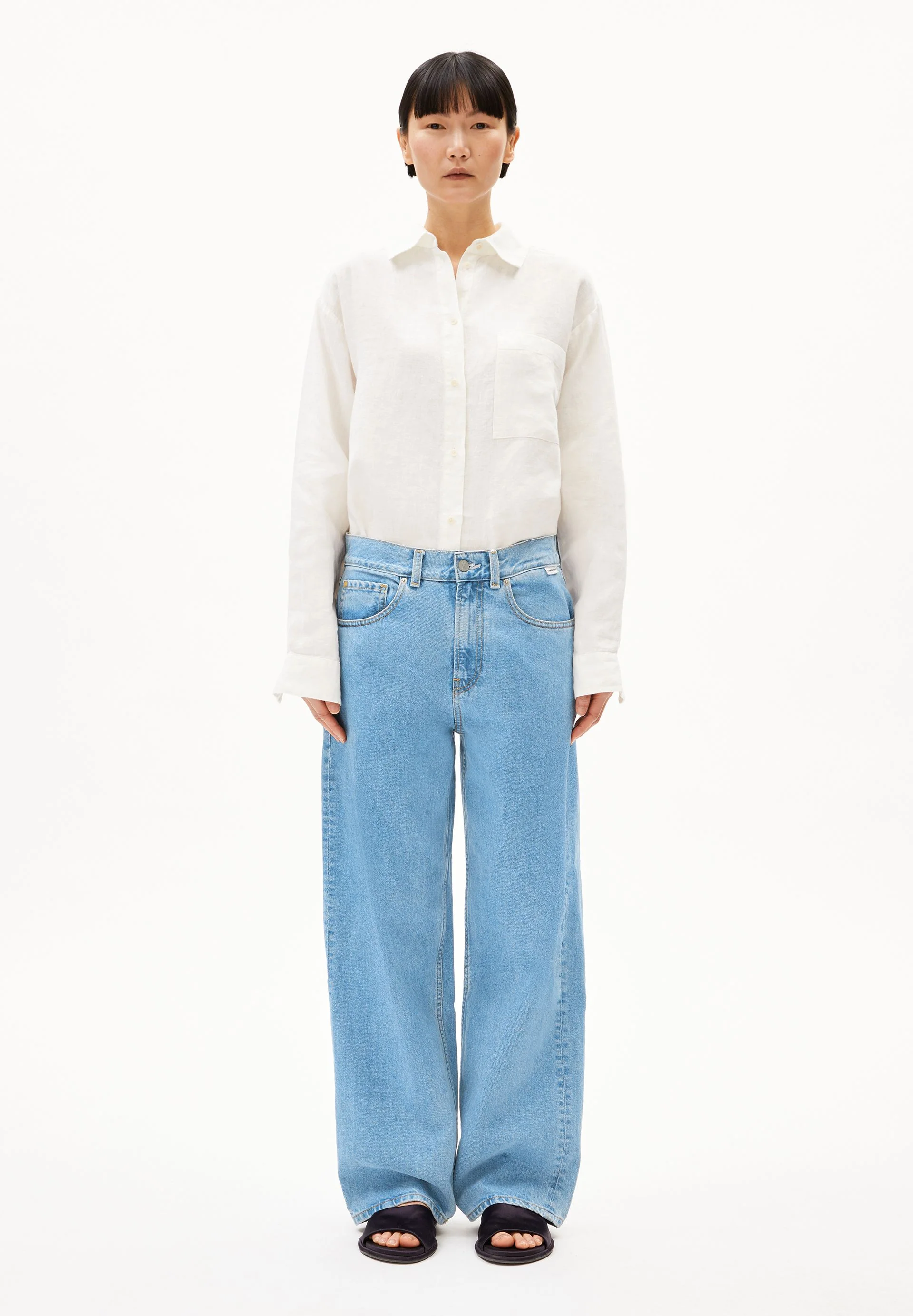 HAAYI LOW WAIST BAGGY JEANS | horizon - Image 5