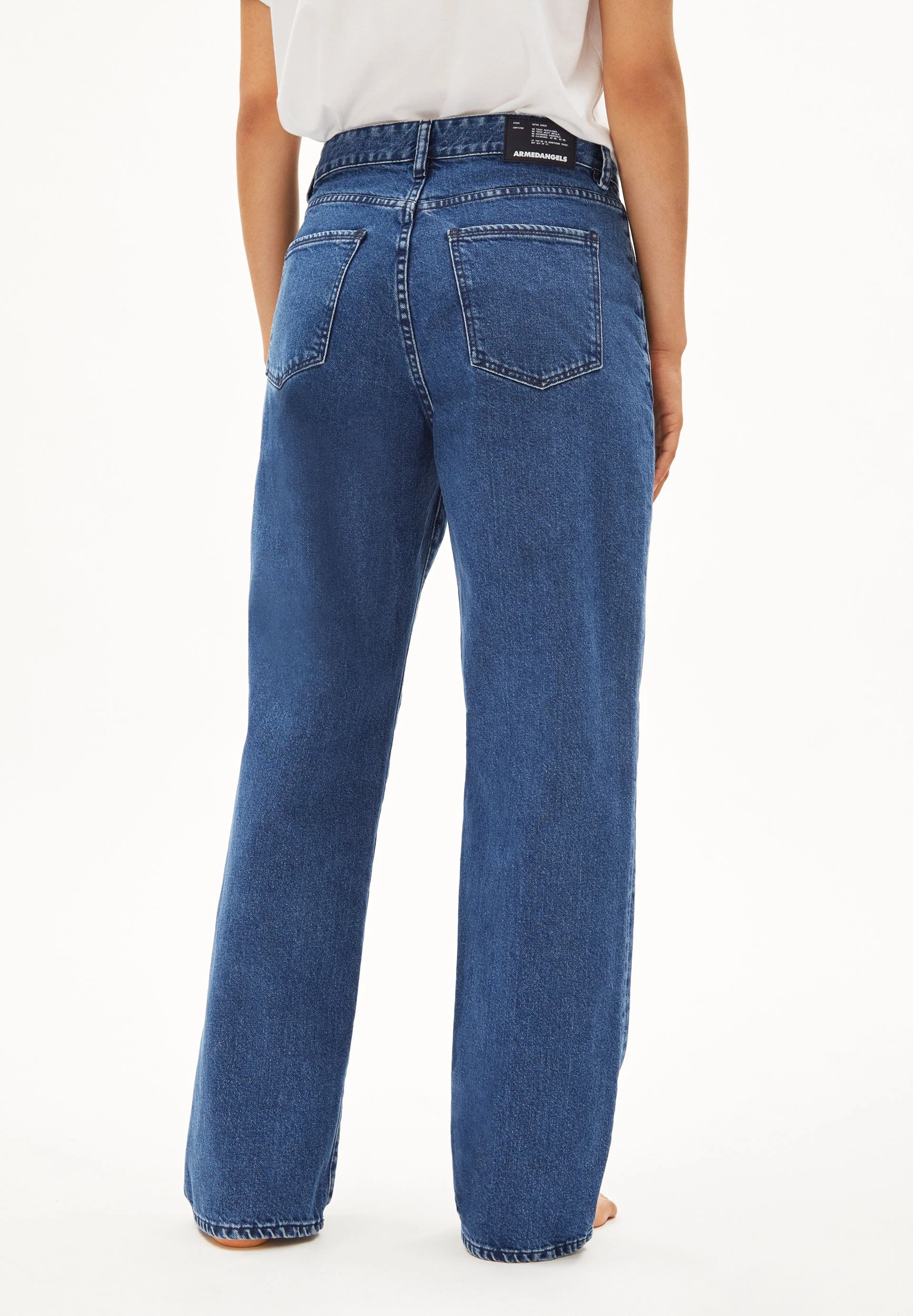 HAAYI LOW WAIST BAGGY JEANS | hyper blue - Image 2