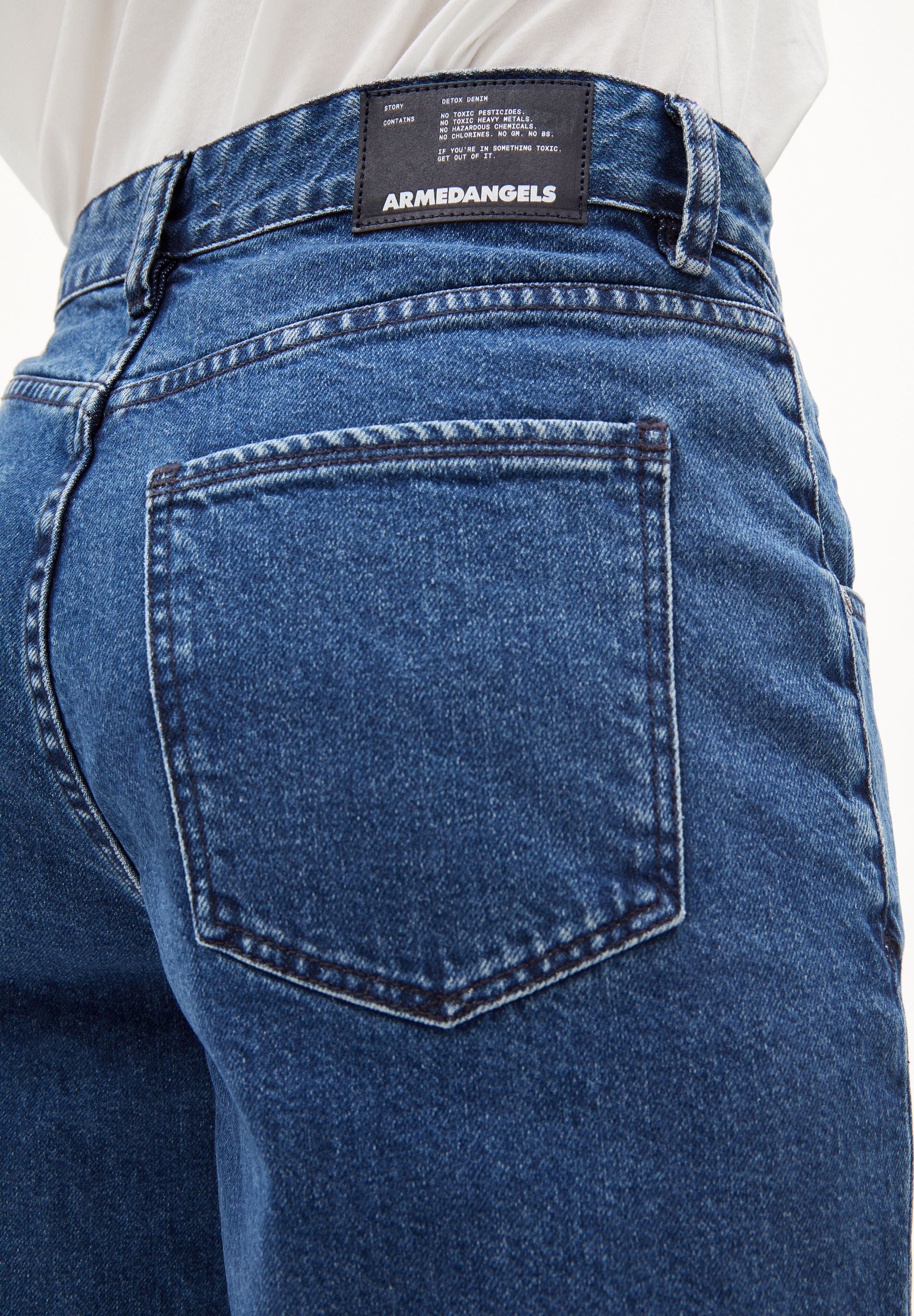 HAAYI LOW WAIST BAGGY JEANS | hyper blue - Image 3