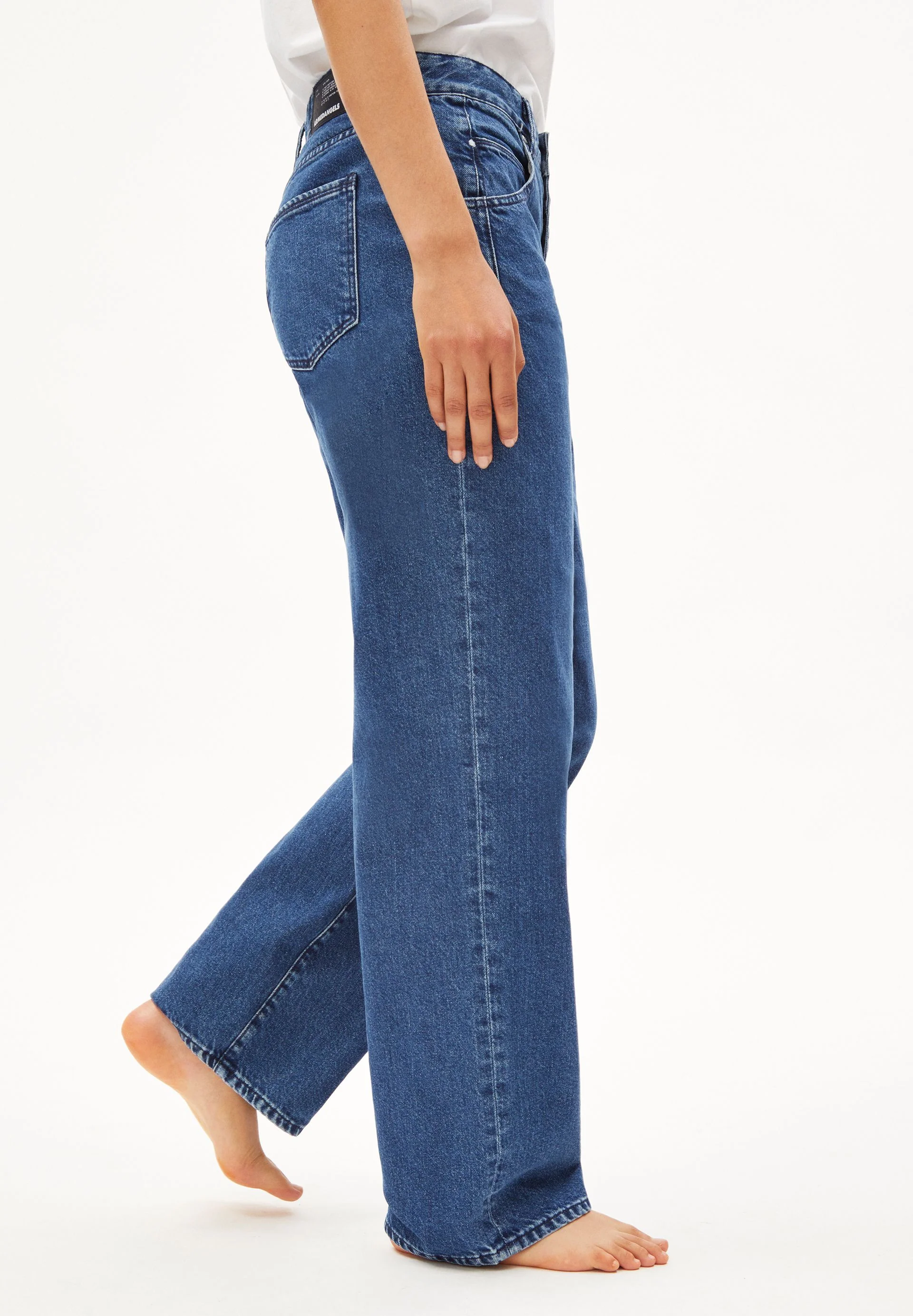 HAAYI LOW WAIST BAGGY JEANS | hyper blue - Image 6
