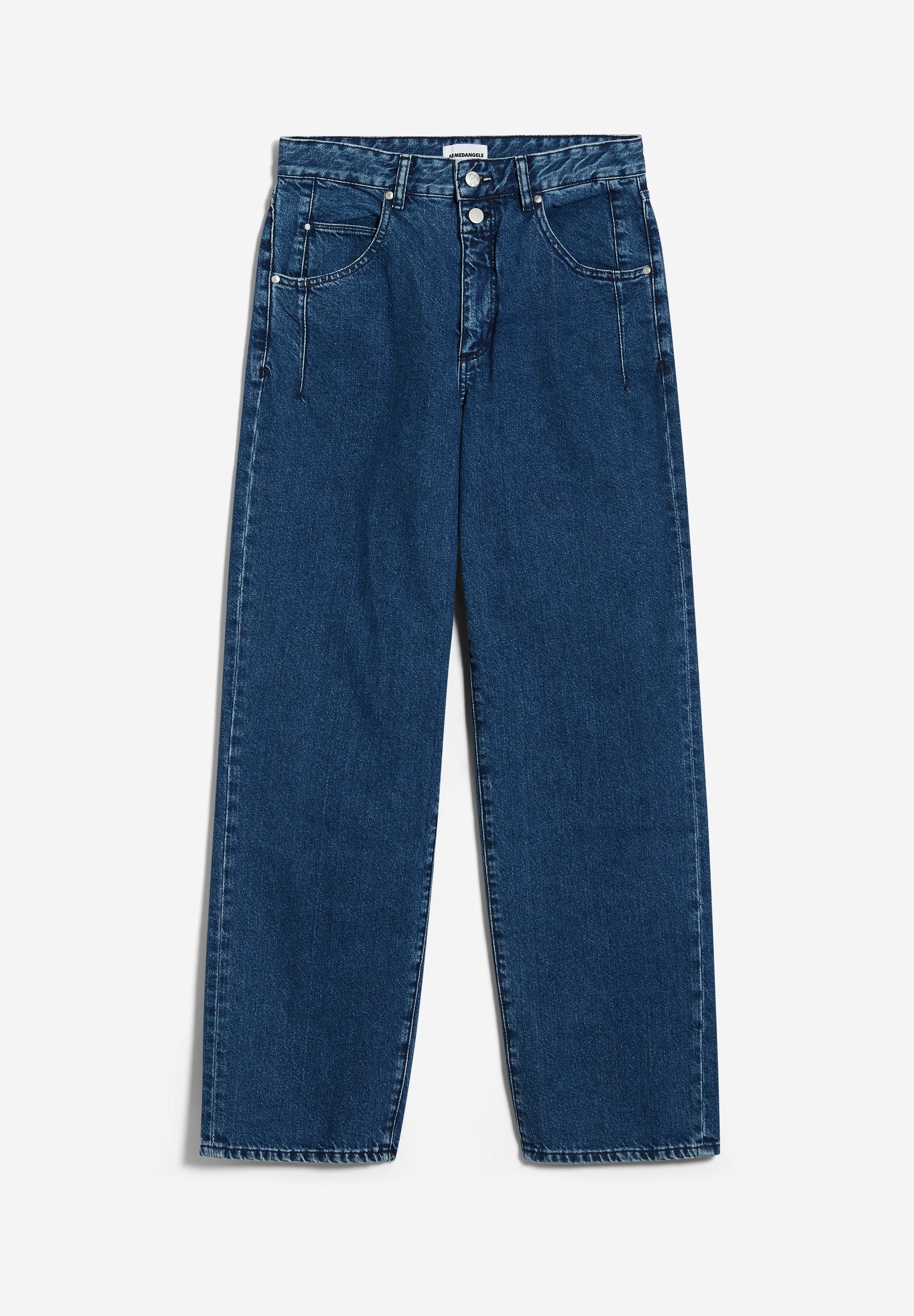 HAAYI LOW WAIST BAGGY JEANS | hyper blue - Image 7